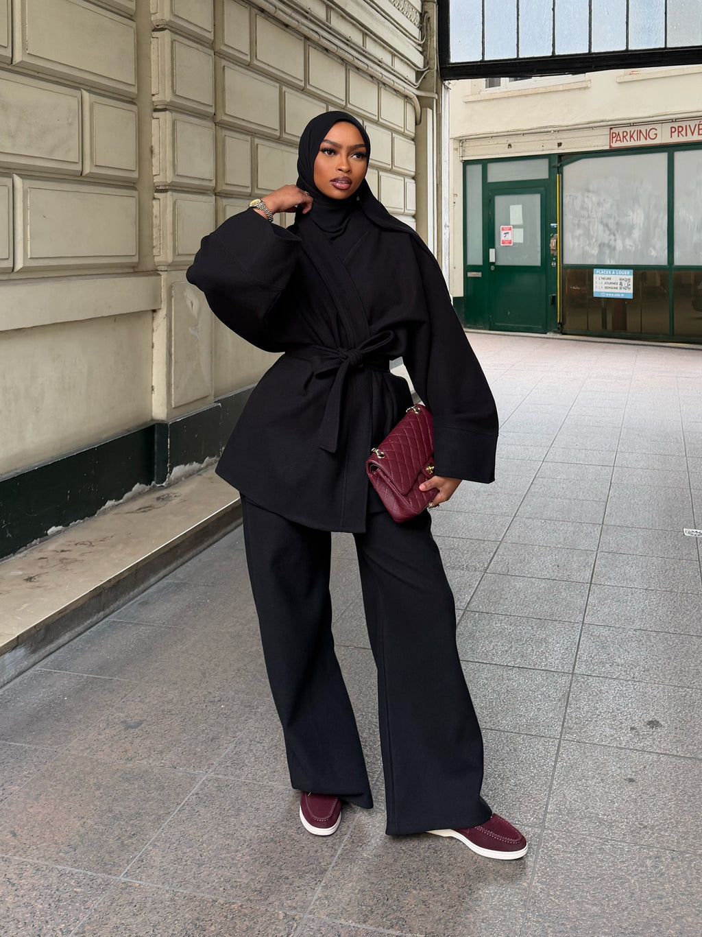 Ensemble kimono Nova 2 Noir