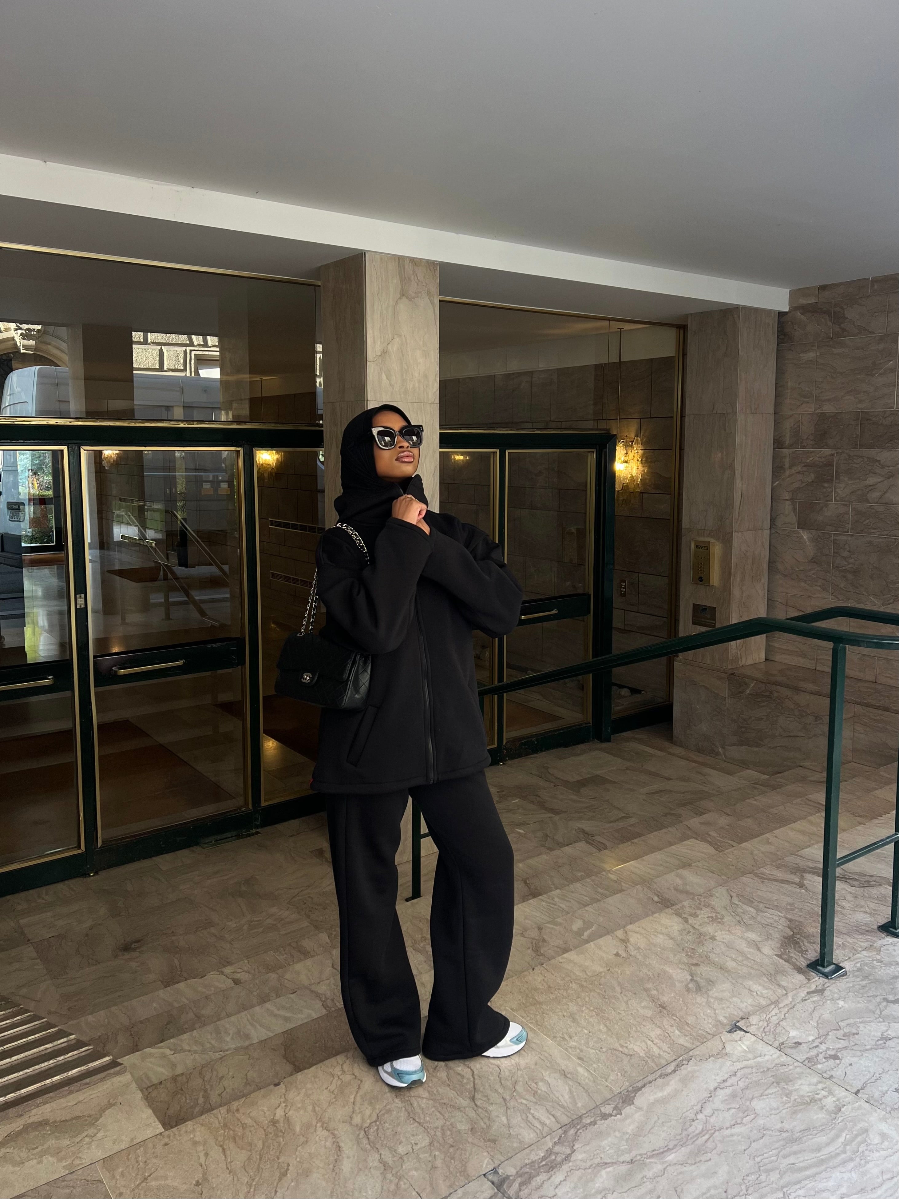 Ensemble Sweat Lana noir