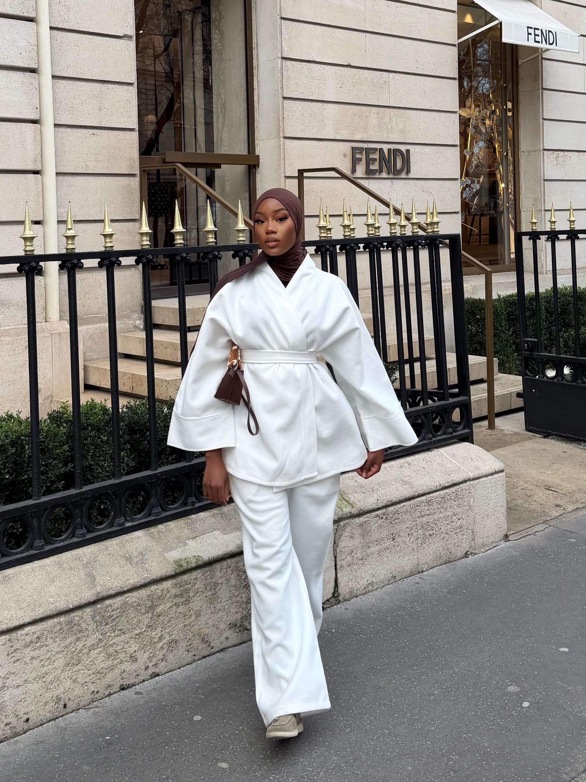 Ensemble kimono Nova 2 Blanc