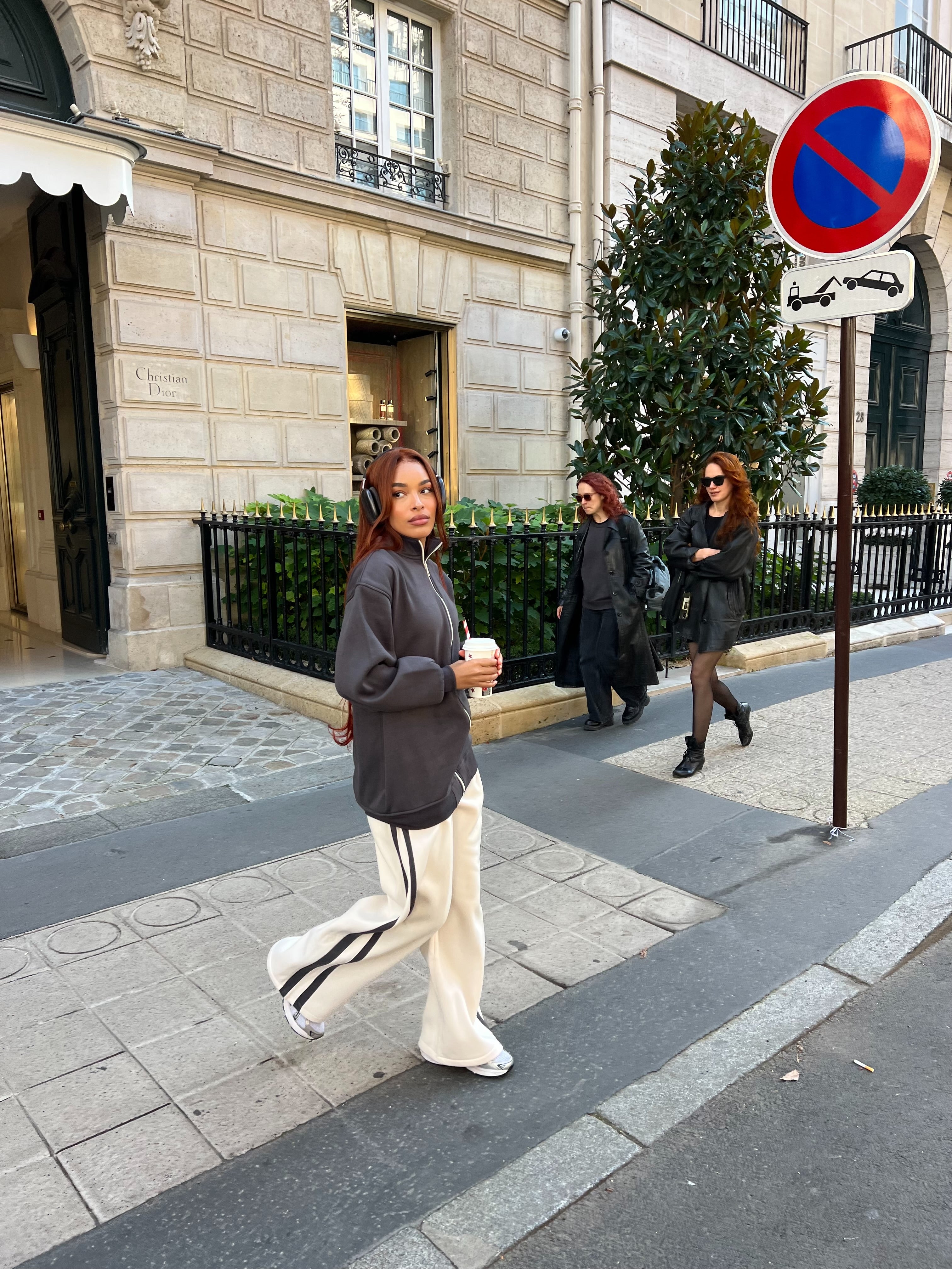 Ensemble matchy Gris anthracite