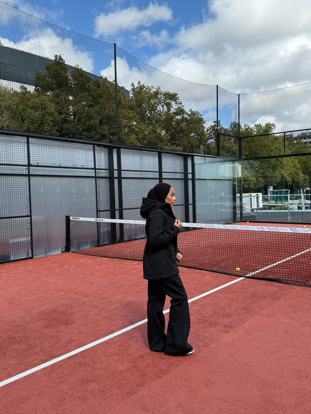 Schwarzes Jogging-Set, Fit Collection