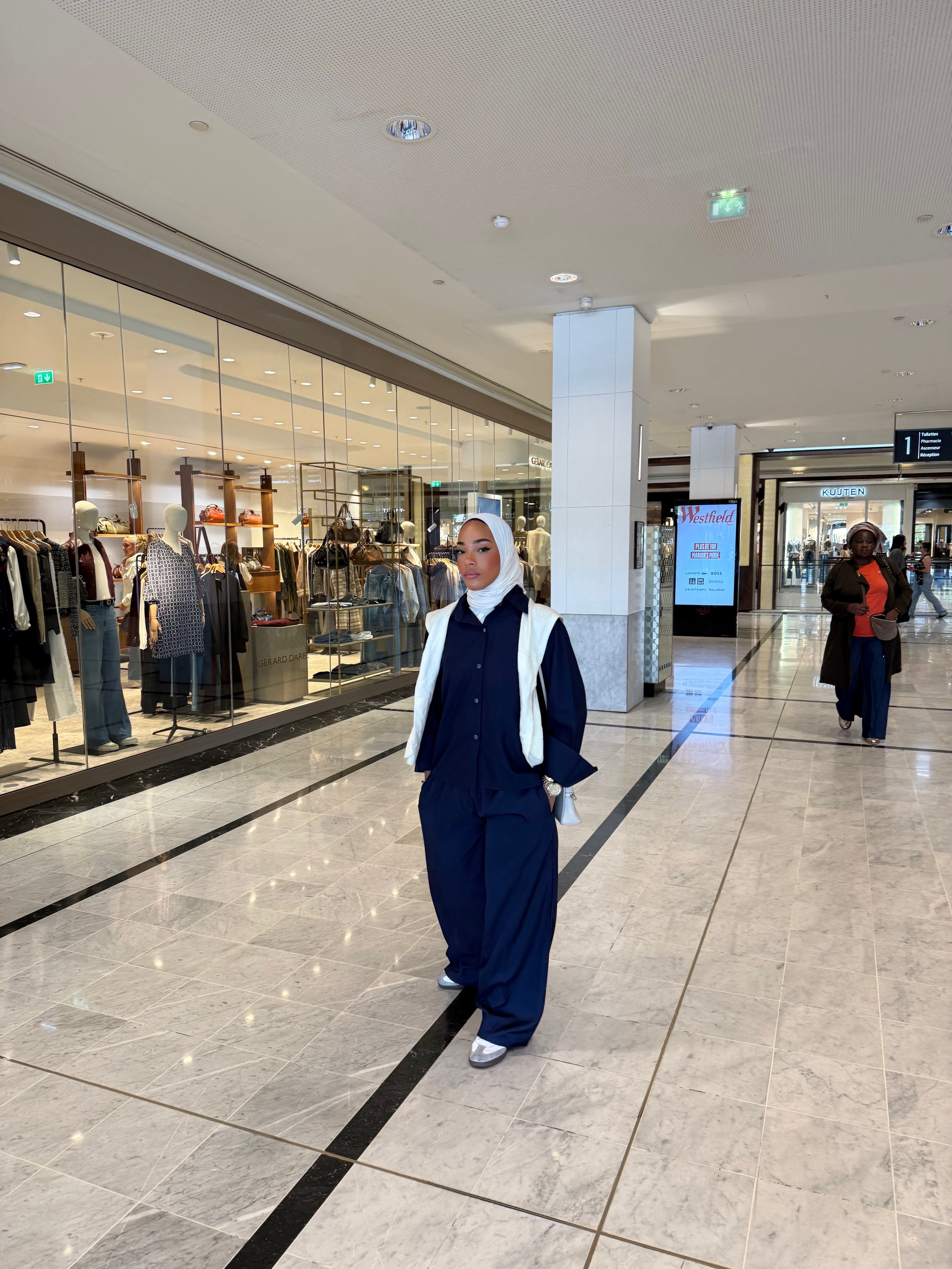 Ensemble Jade Bleu nuit ( pantalon )