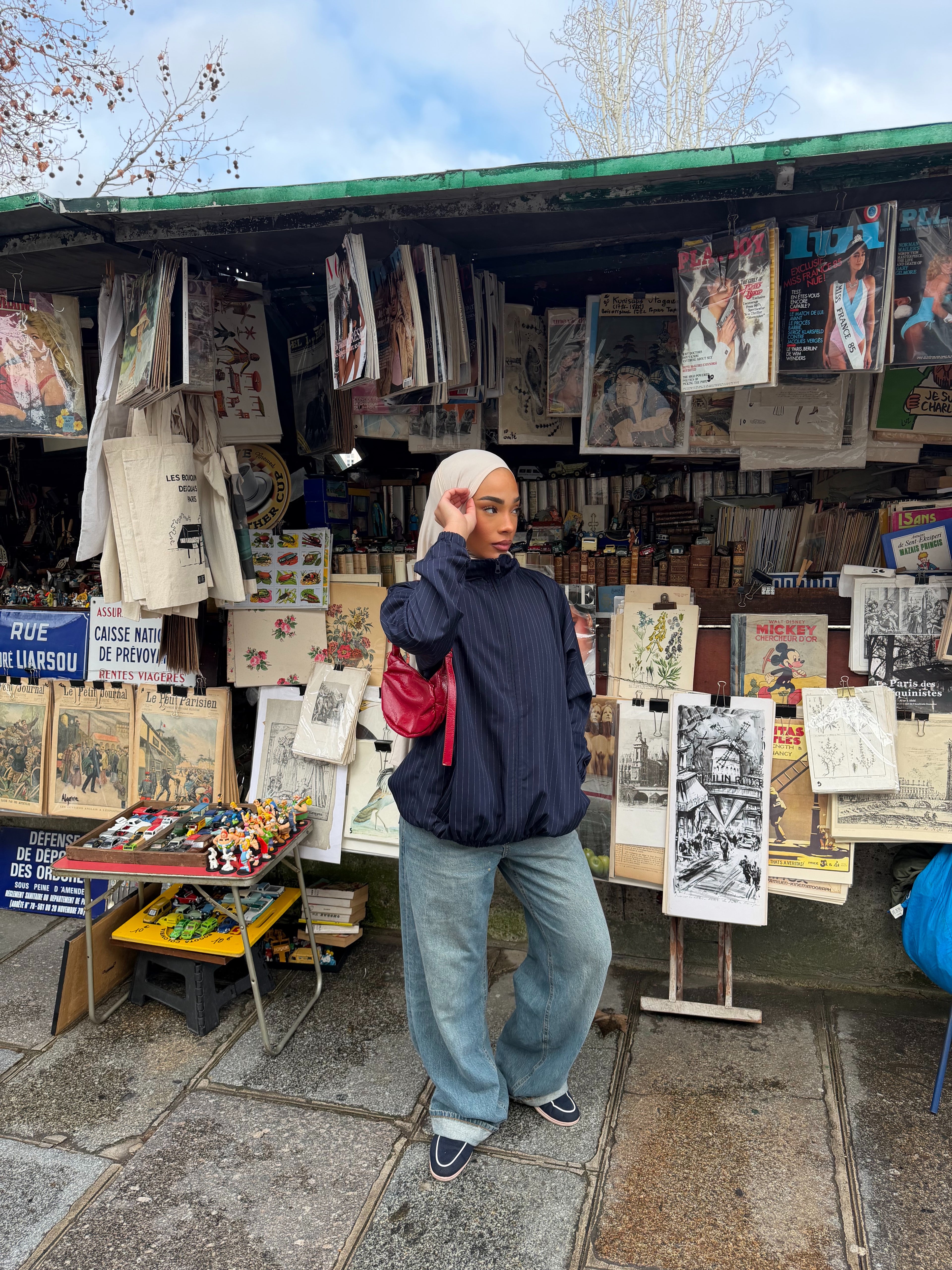 Veste Casual Bleu nuit