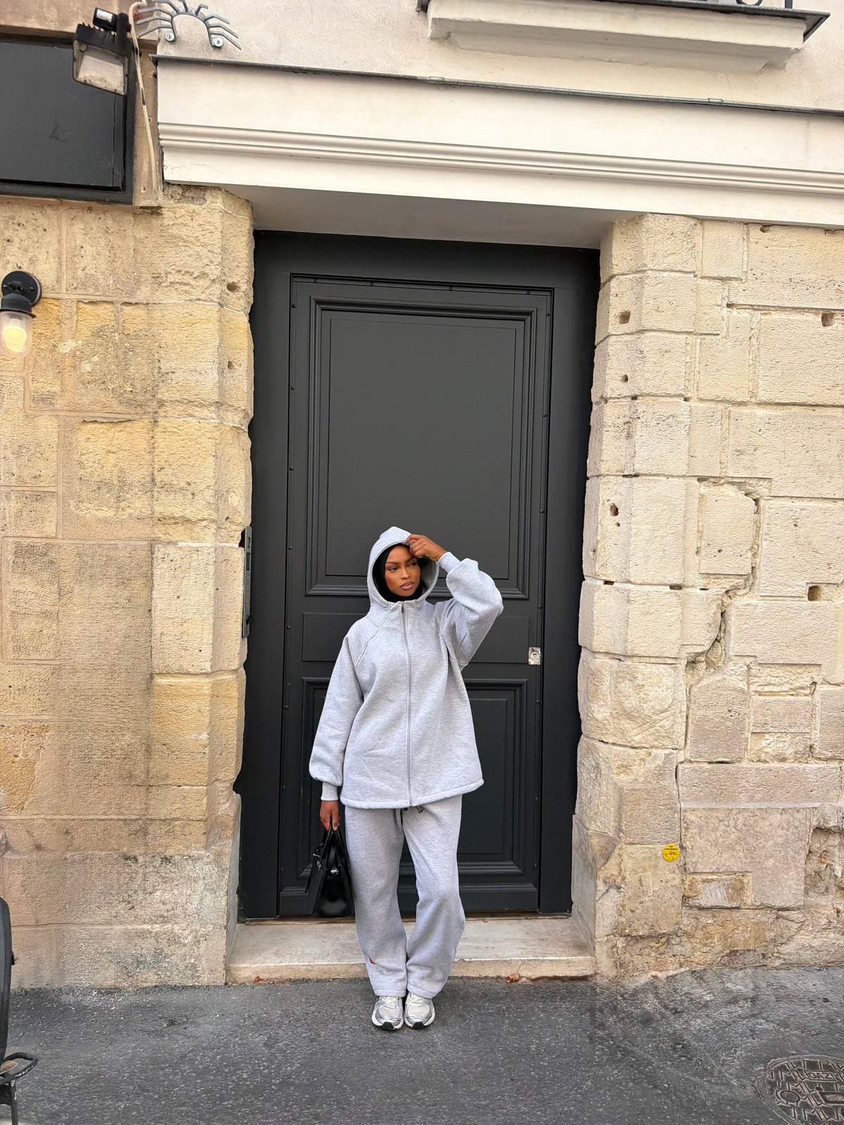 Ensemble Jogging Naya - Gris (Précommande 7 jours ouvrés)