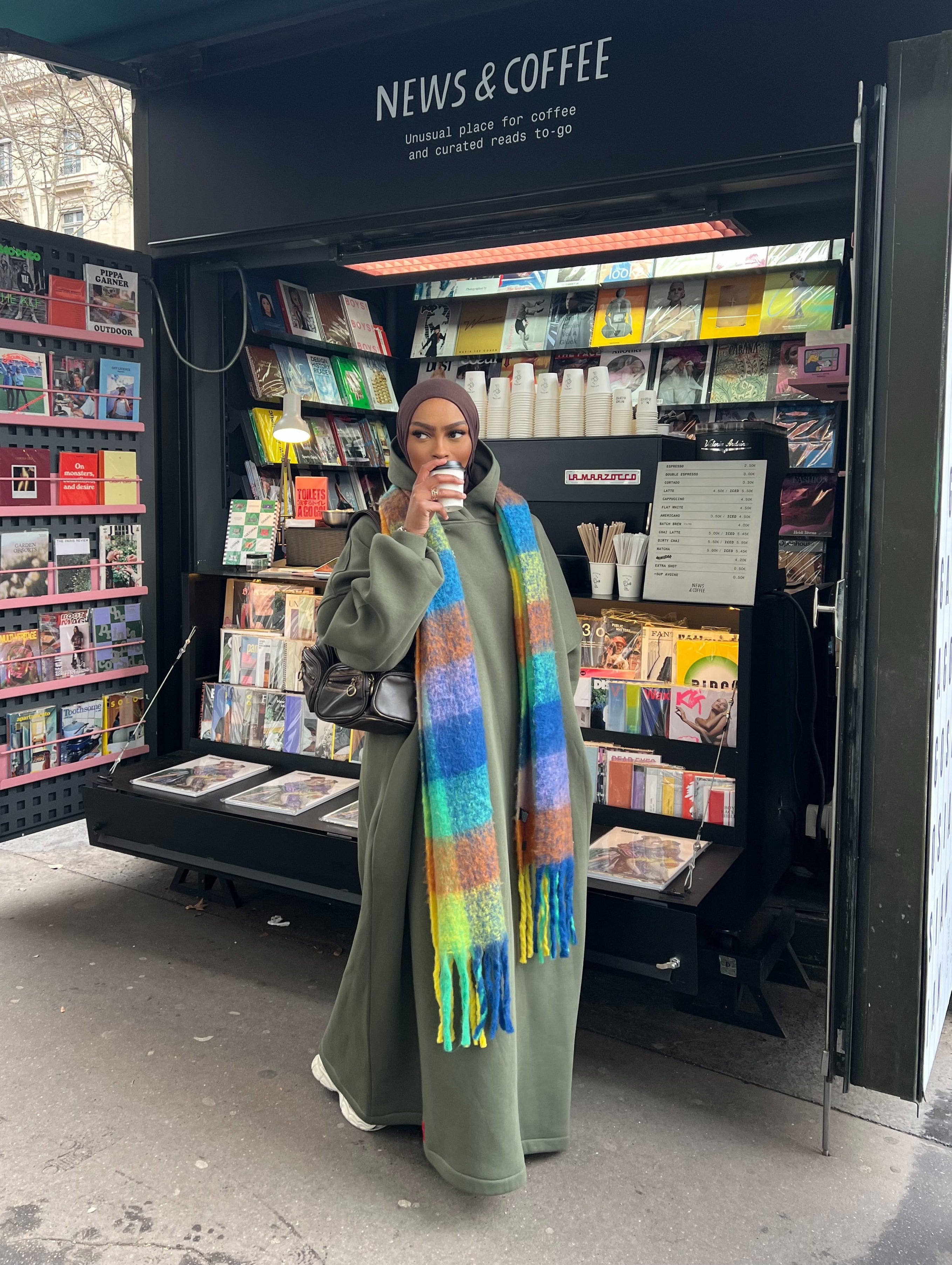 Robe sweat Layyin Kaki