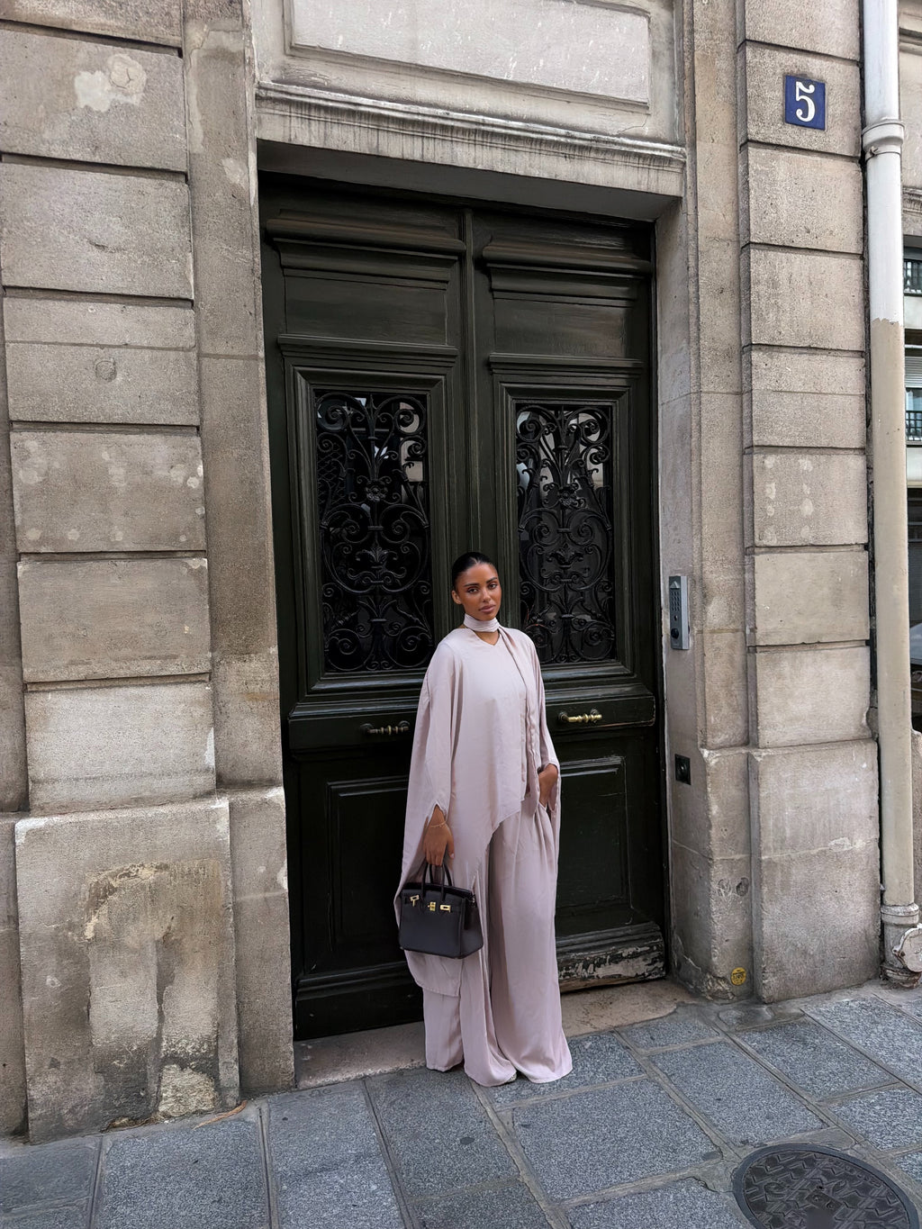 Ensemble Nawel Beige Rosé