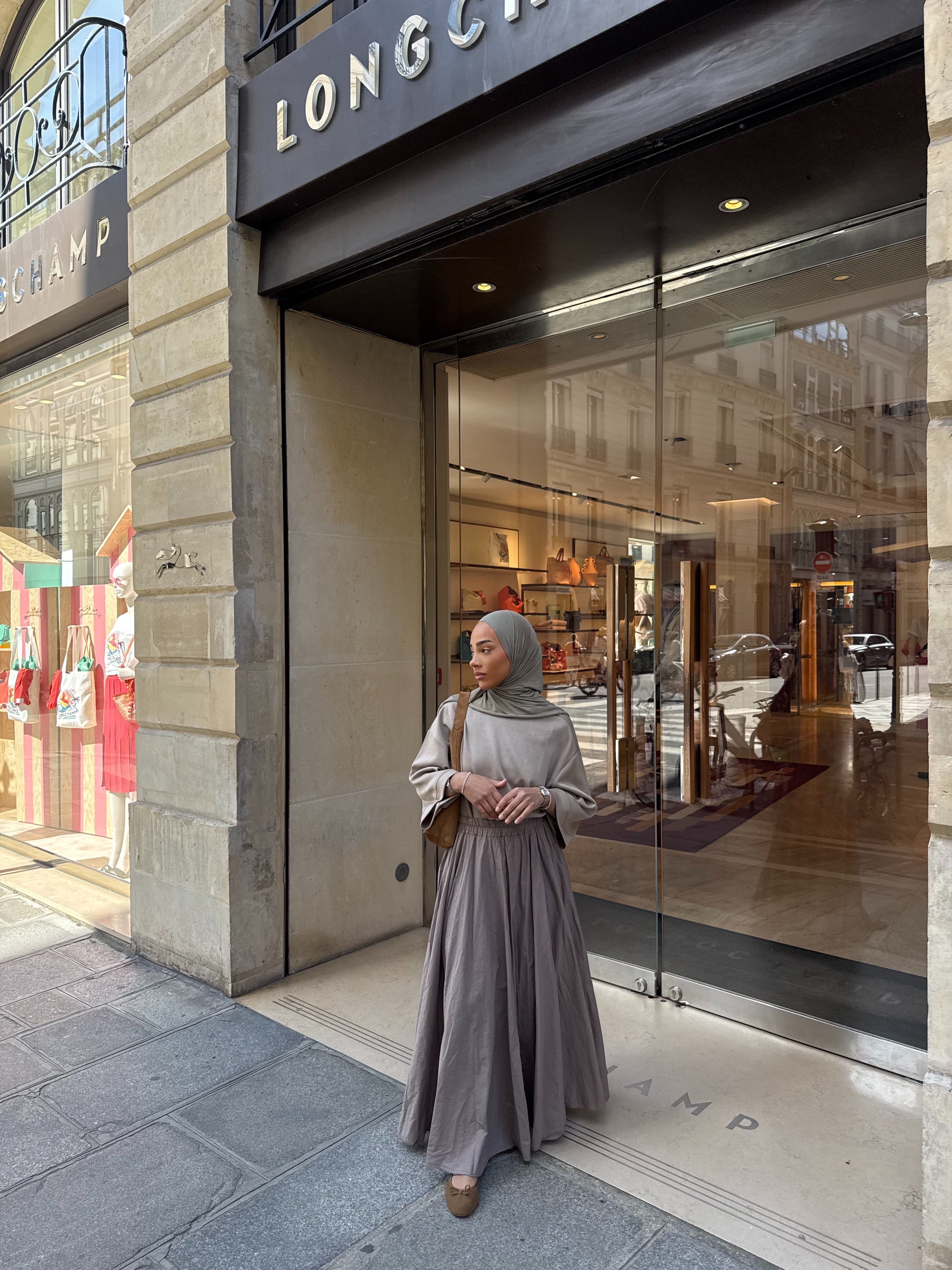 T-shirt Oversize Simple Taupe