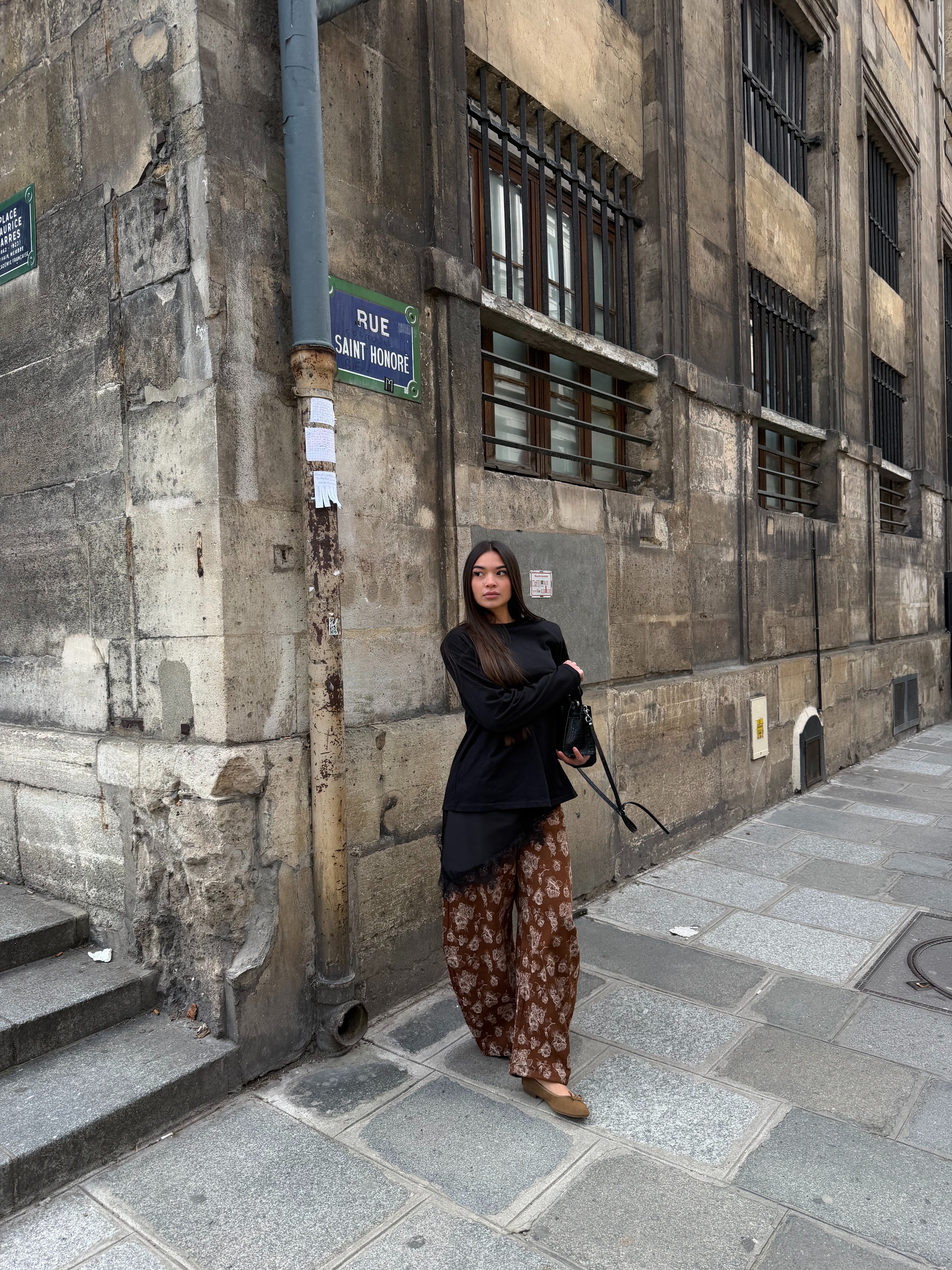 Pantalon Barrel Arama Rouille