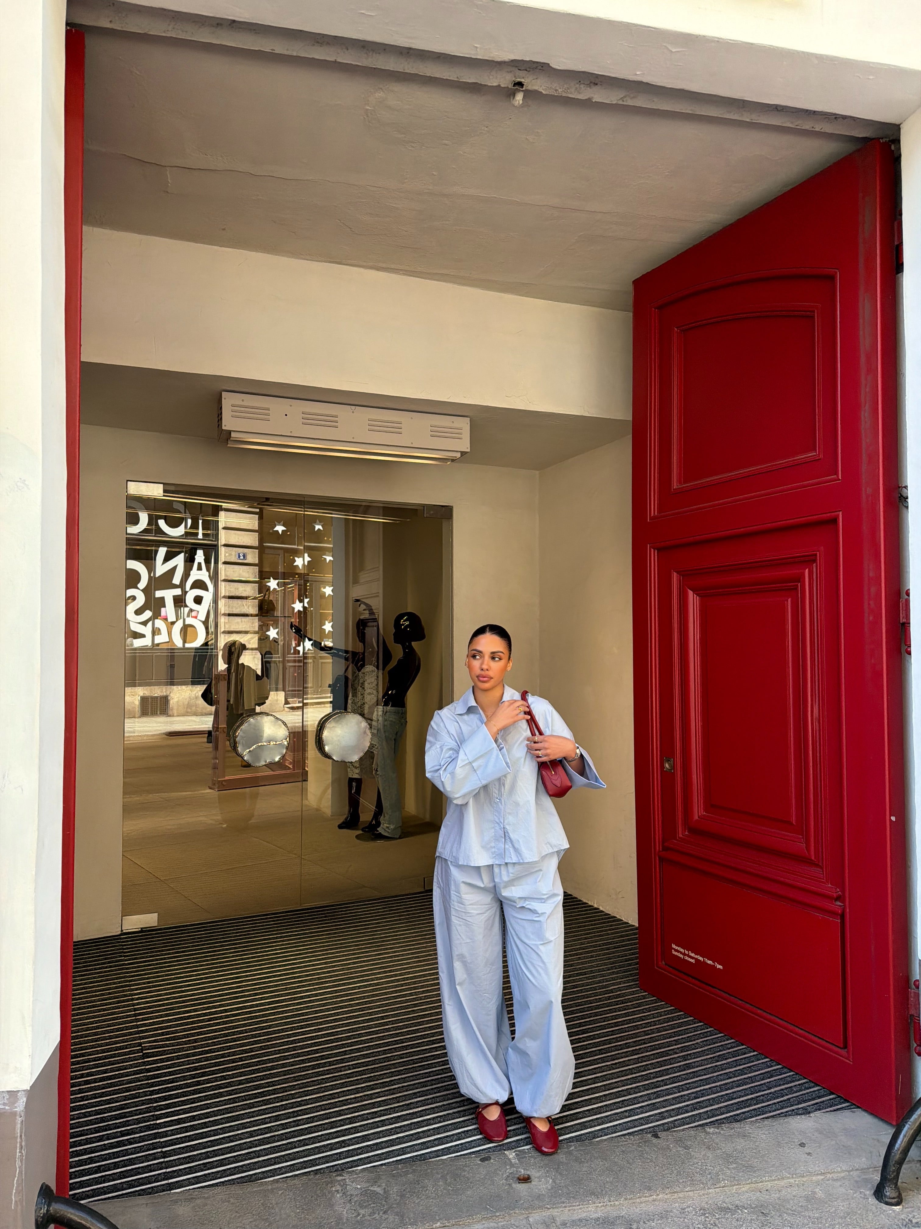 Pantalon Saint-Tropez Bleu ciel