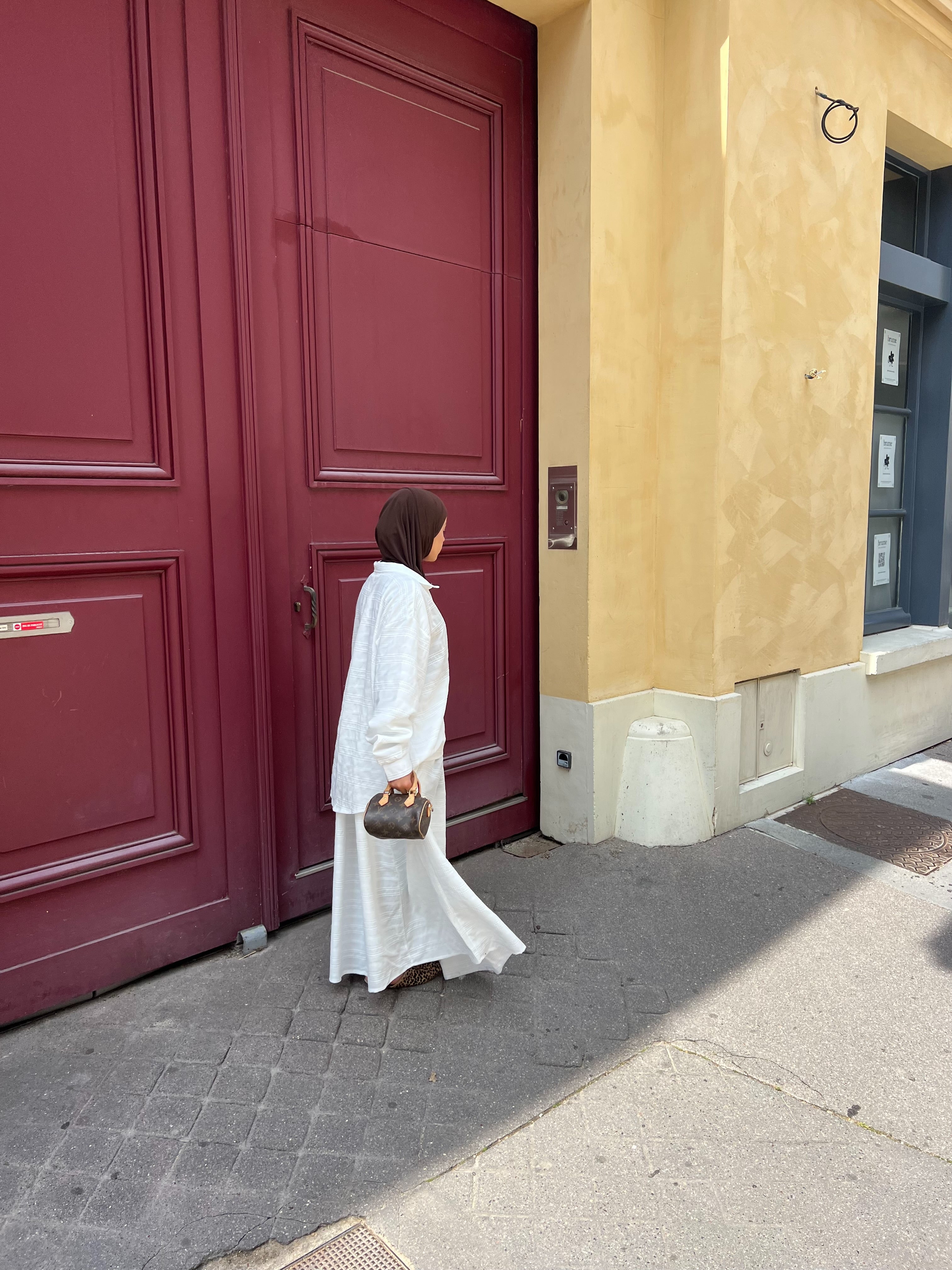 (taille Standard ) Ensemble Tayma Blanc