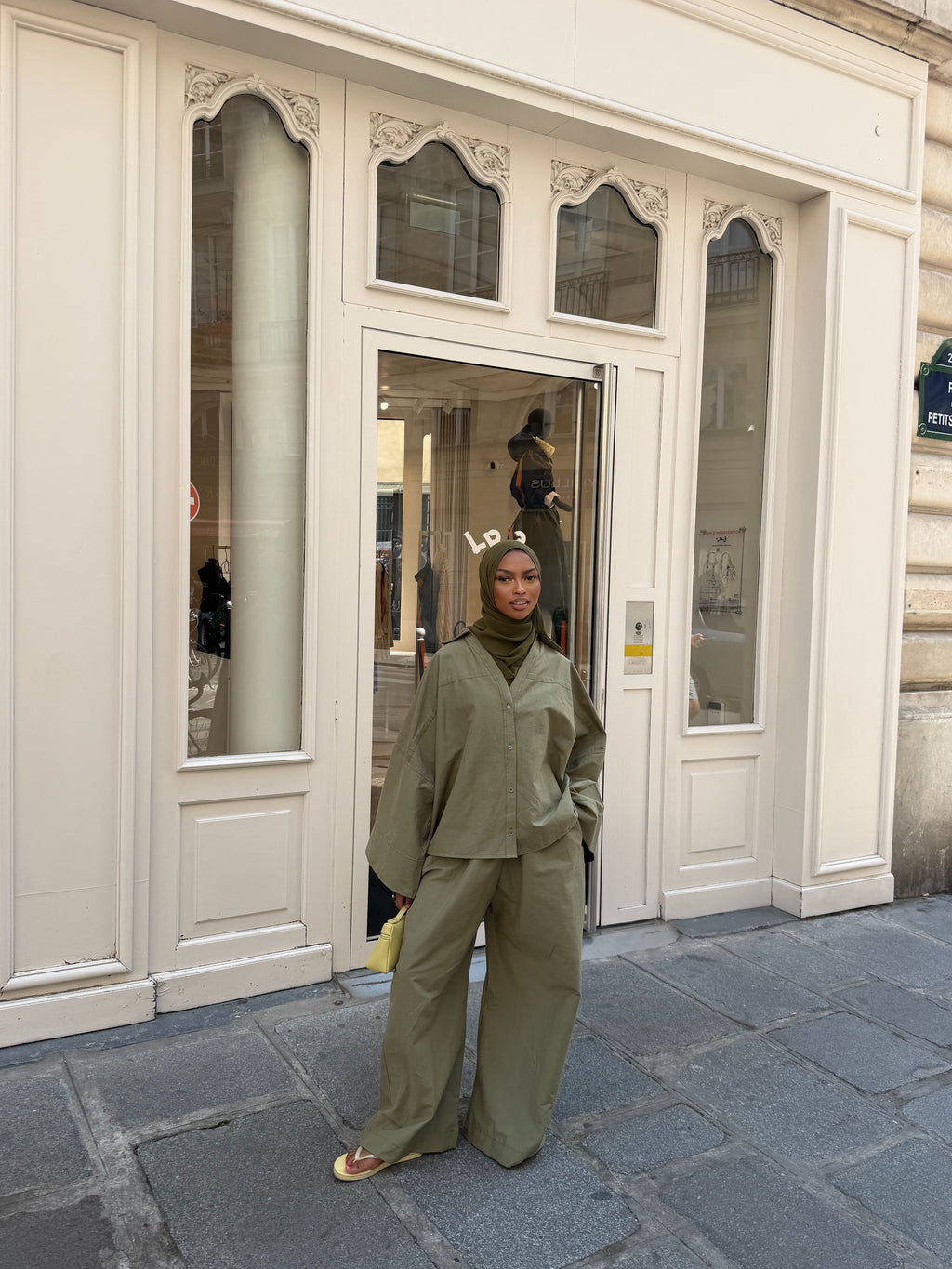 Ensemble Camélia - Kaki
