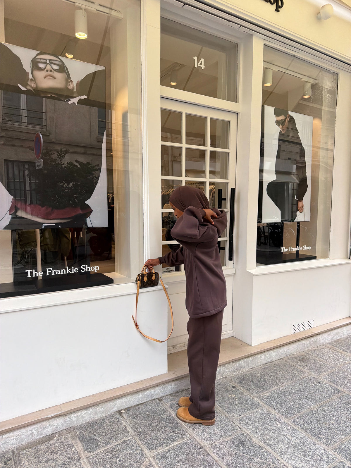 Ensemble Jogging Naya - Marron cacao (Précommande 7 jours ouvrés)