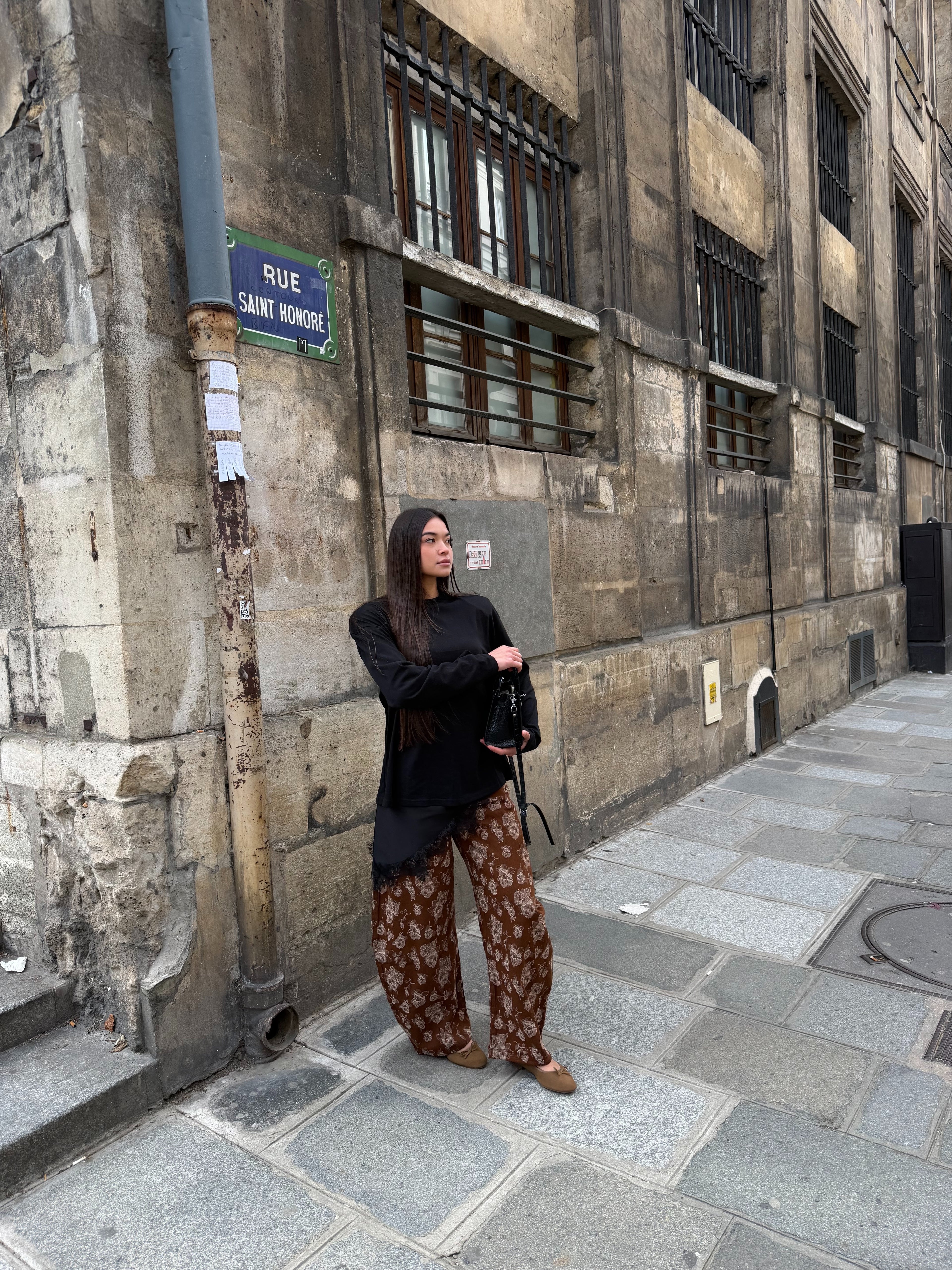 Pantalon Barrel Arama Rouille