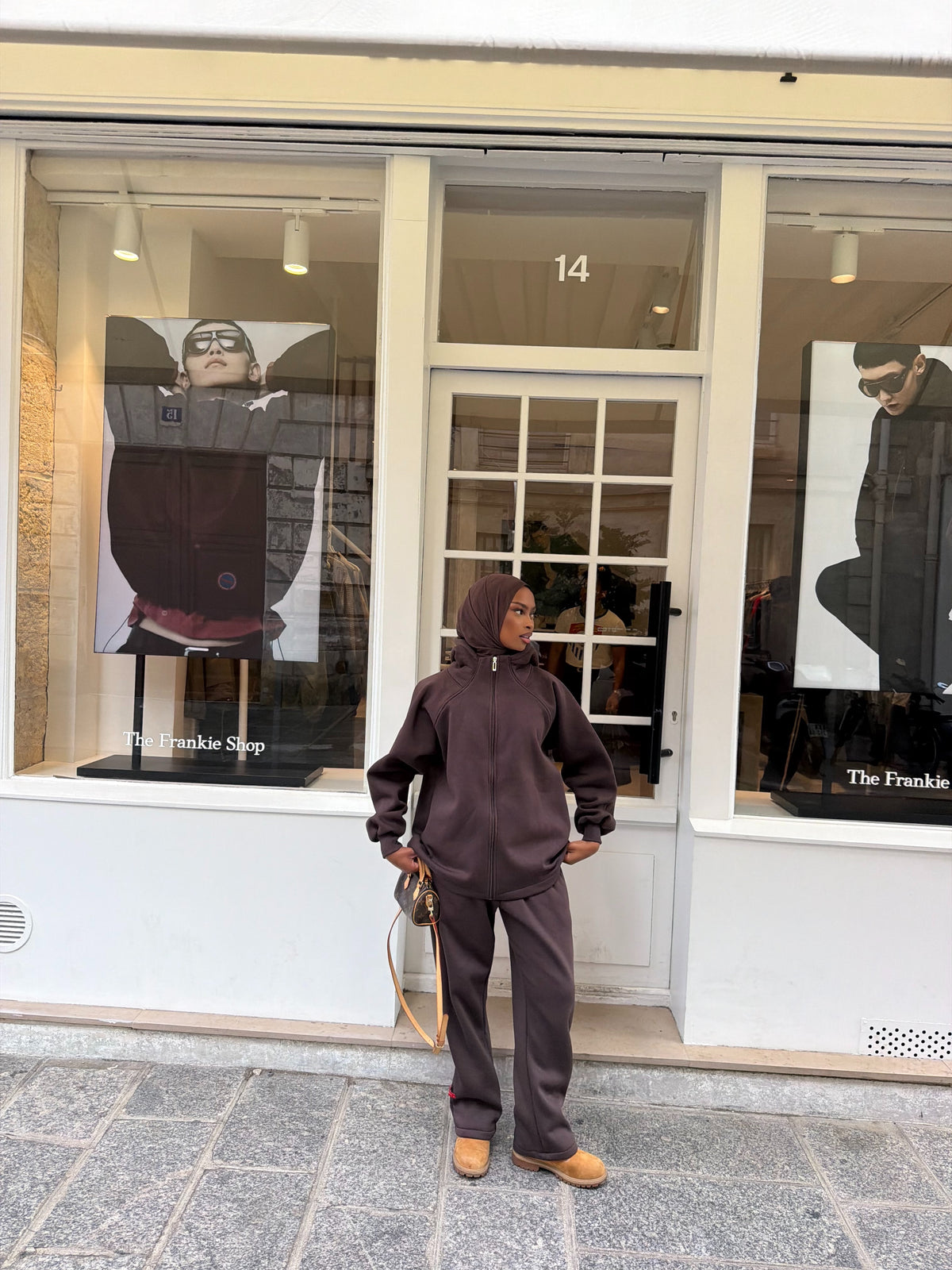 Ensemble Jogging Naya - Marron cacao (Précommande 7 jours ouvrés)