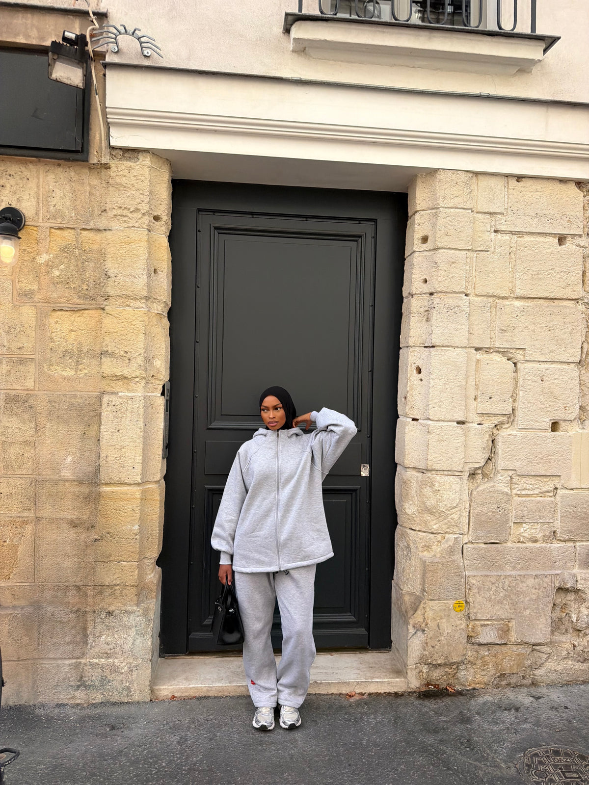 Ensemble Jogging Naya - Gris (Précommande 7 jours ouvrés)