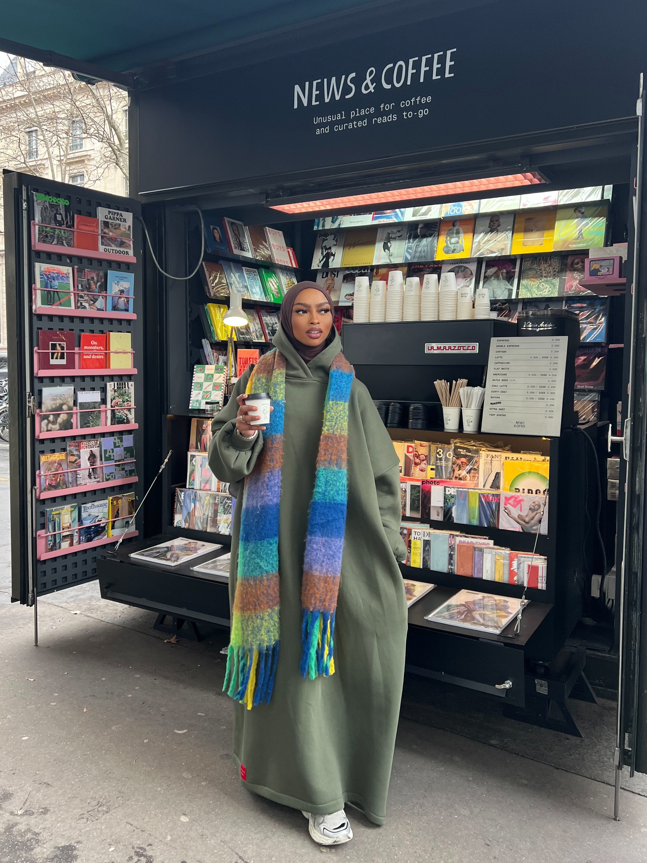 Robe sweat Layyin Kaki