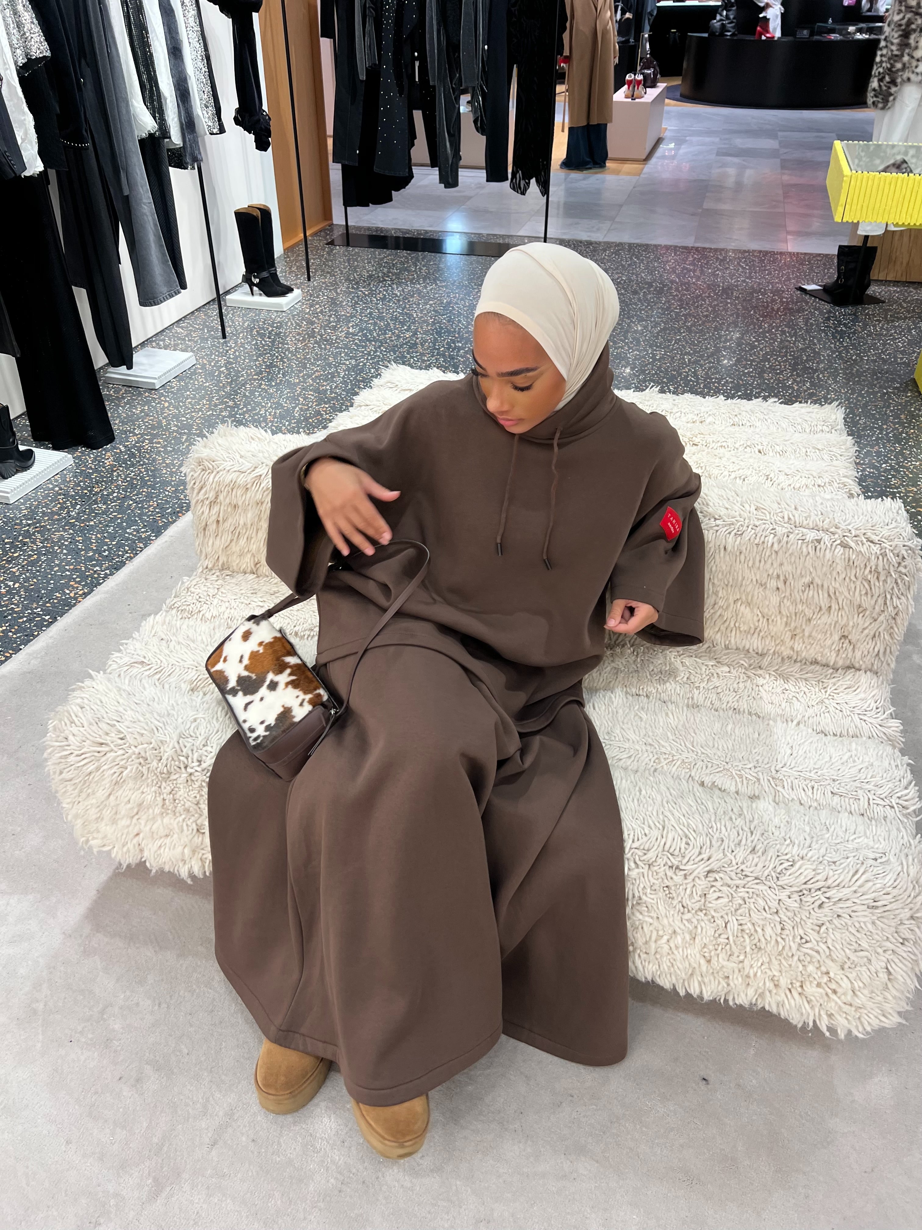 Ensemble Ayna Marron { ⚠️ voir description }