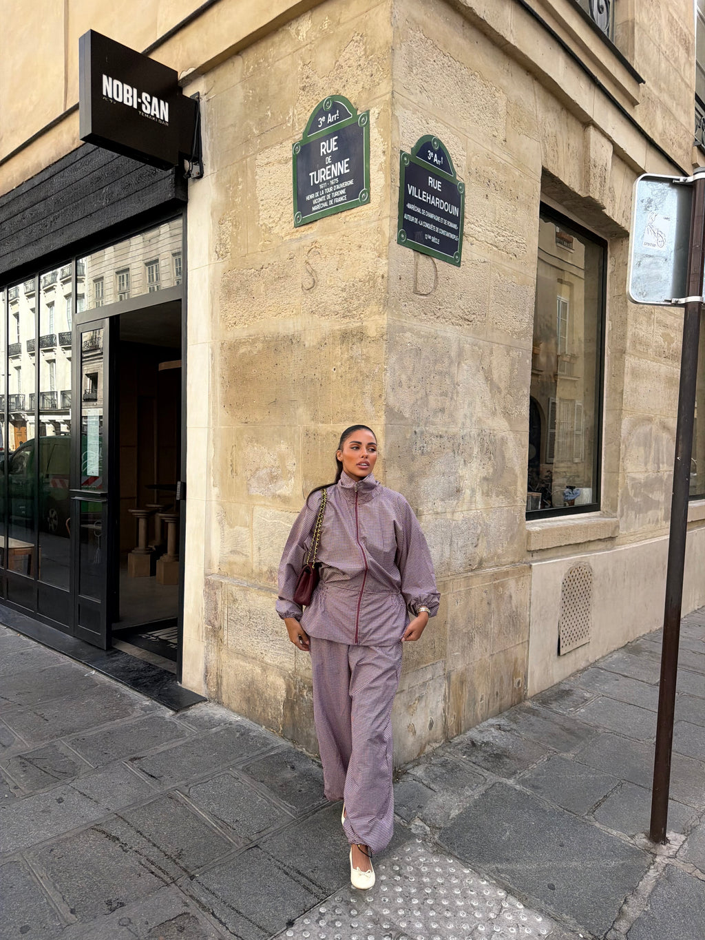 Ensemble Nadia - Bordeau-Blanc (Pied-de-Poule)