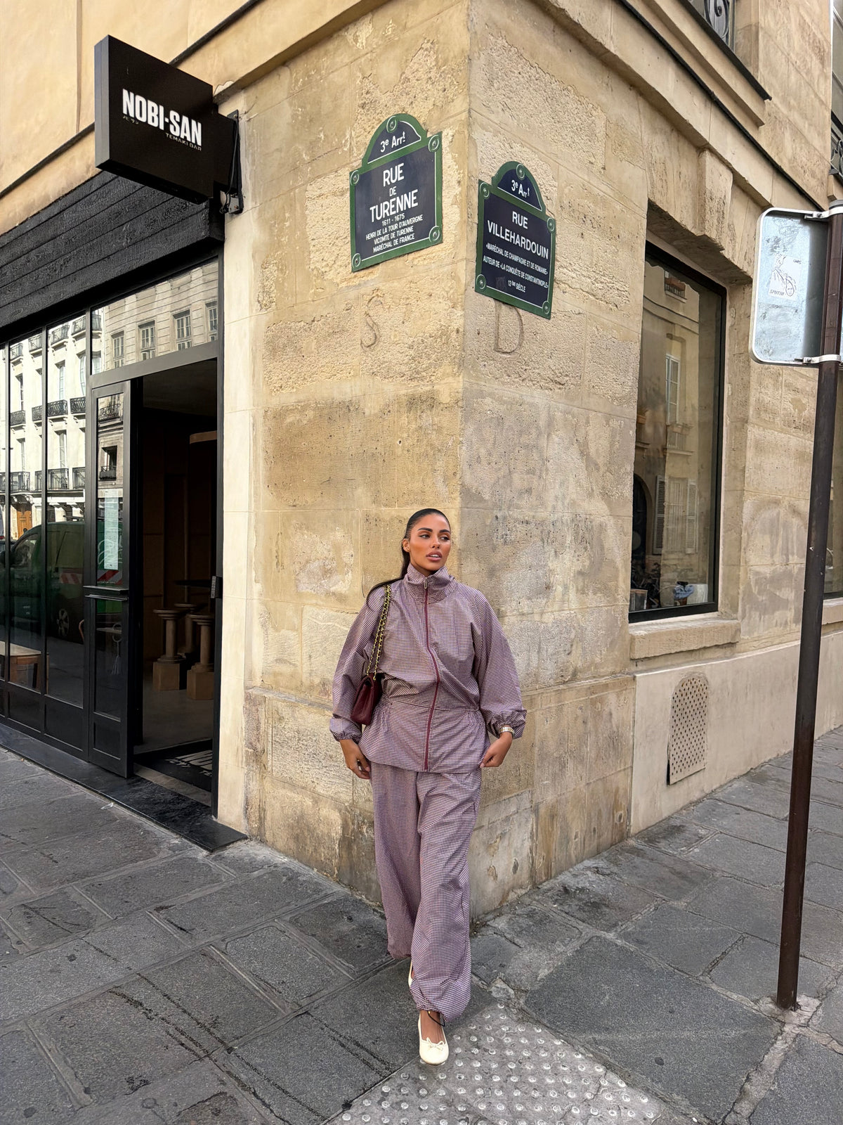 Ensemble Nadia - Bordeau-Blanc (Pied-de-Poule)