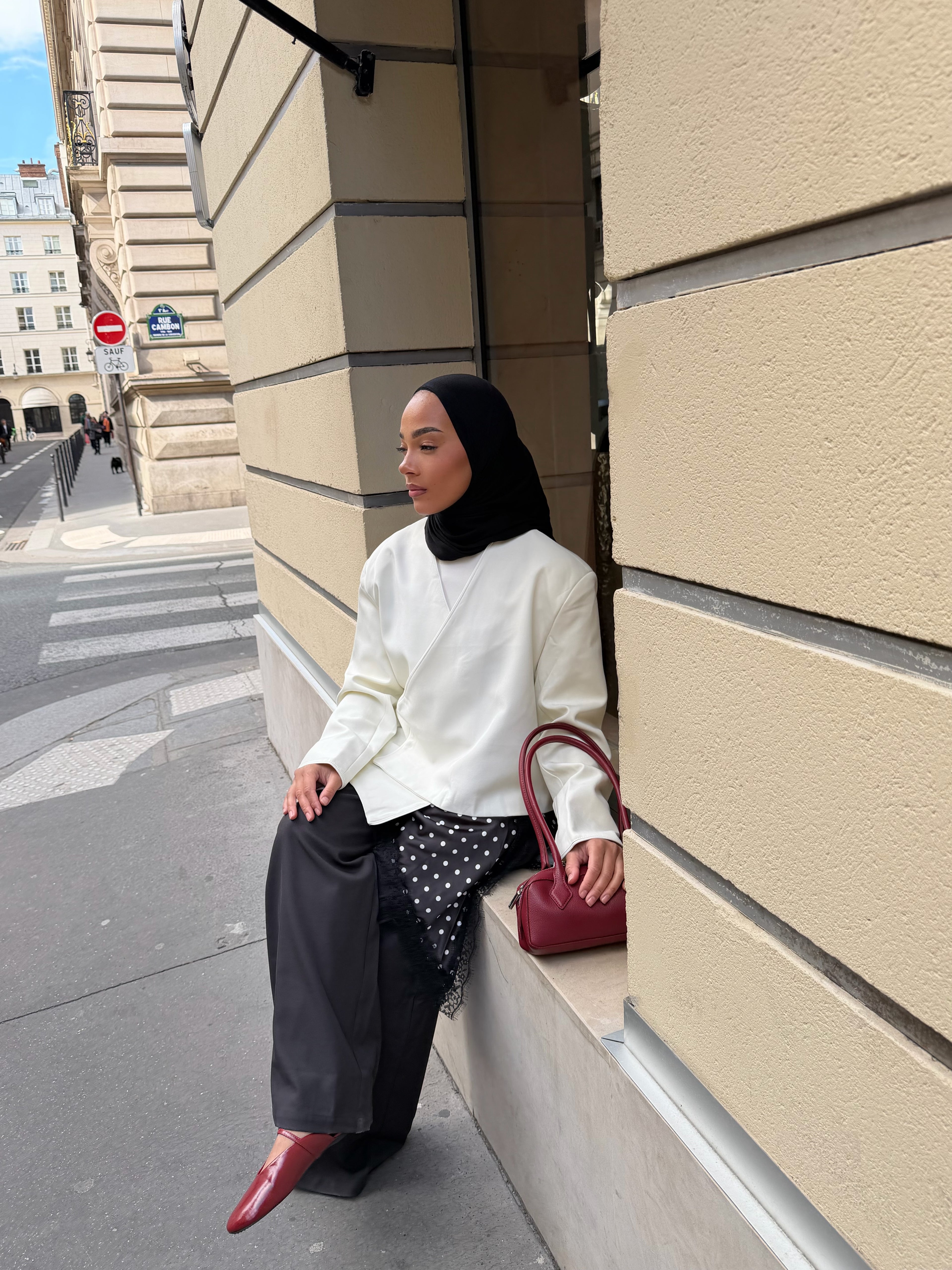 Blazer Oversized London Écru