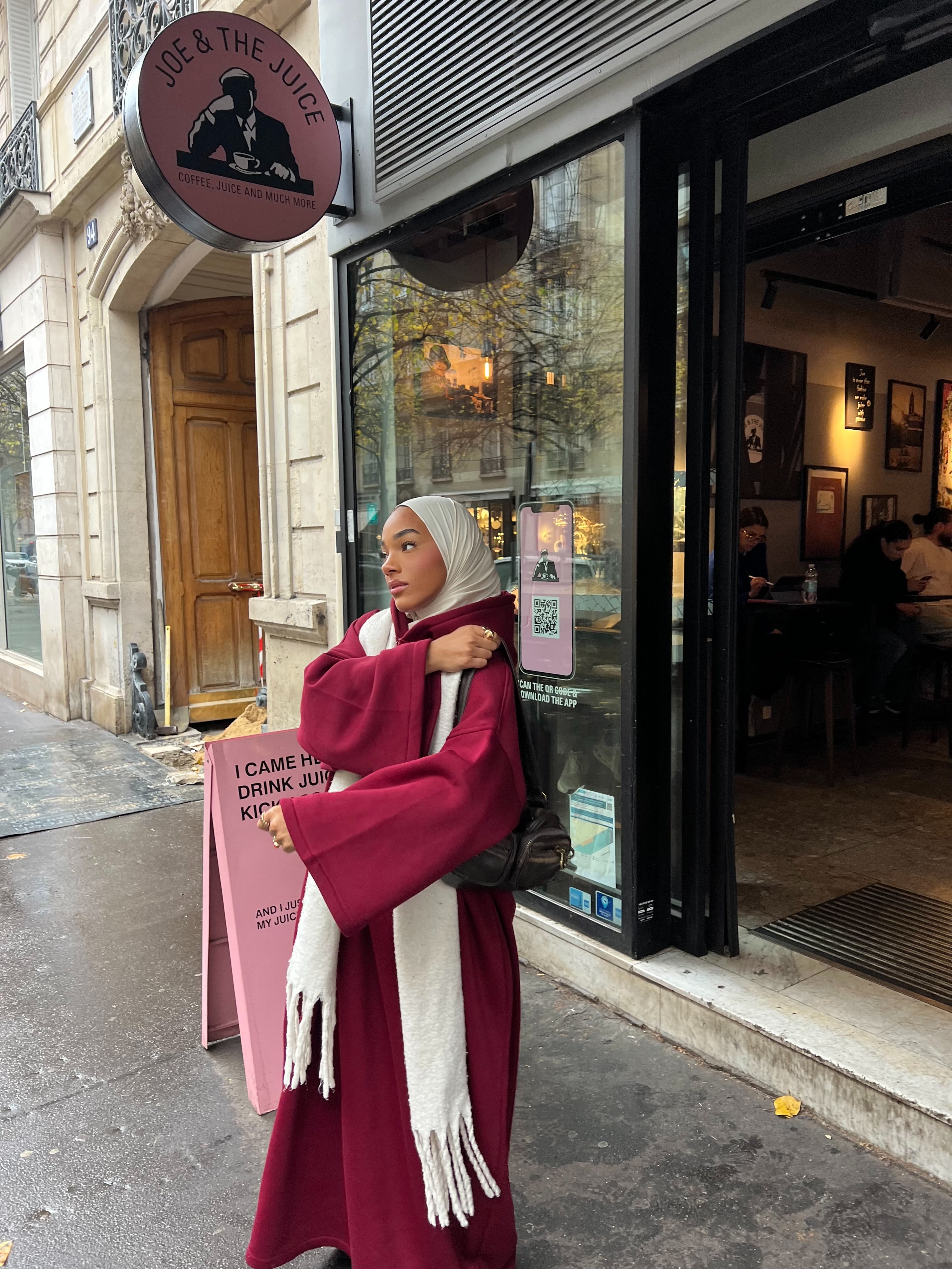 Robe sweat Miya bordeaux [ EN STOCK ]