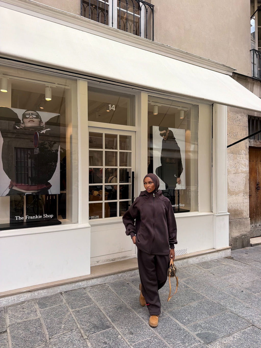 Ensemble Jogging Naya - Marron cacao (Précommande 7 jours ouvrés)