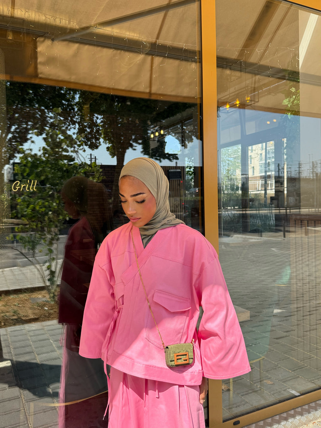 Schminktisch-Set 2 Fuchsia Pink (Standardgröße)