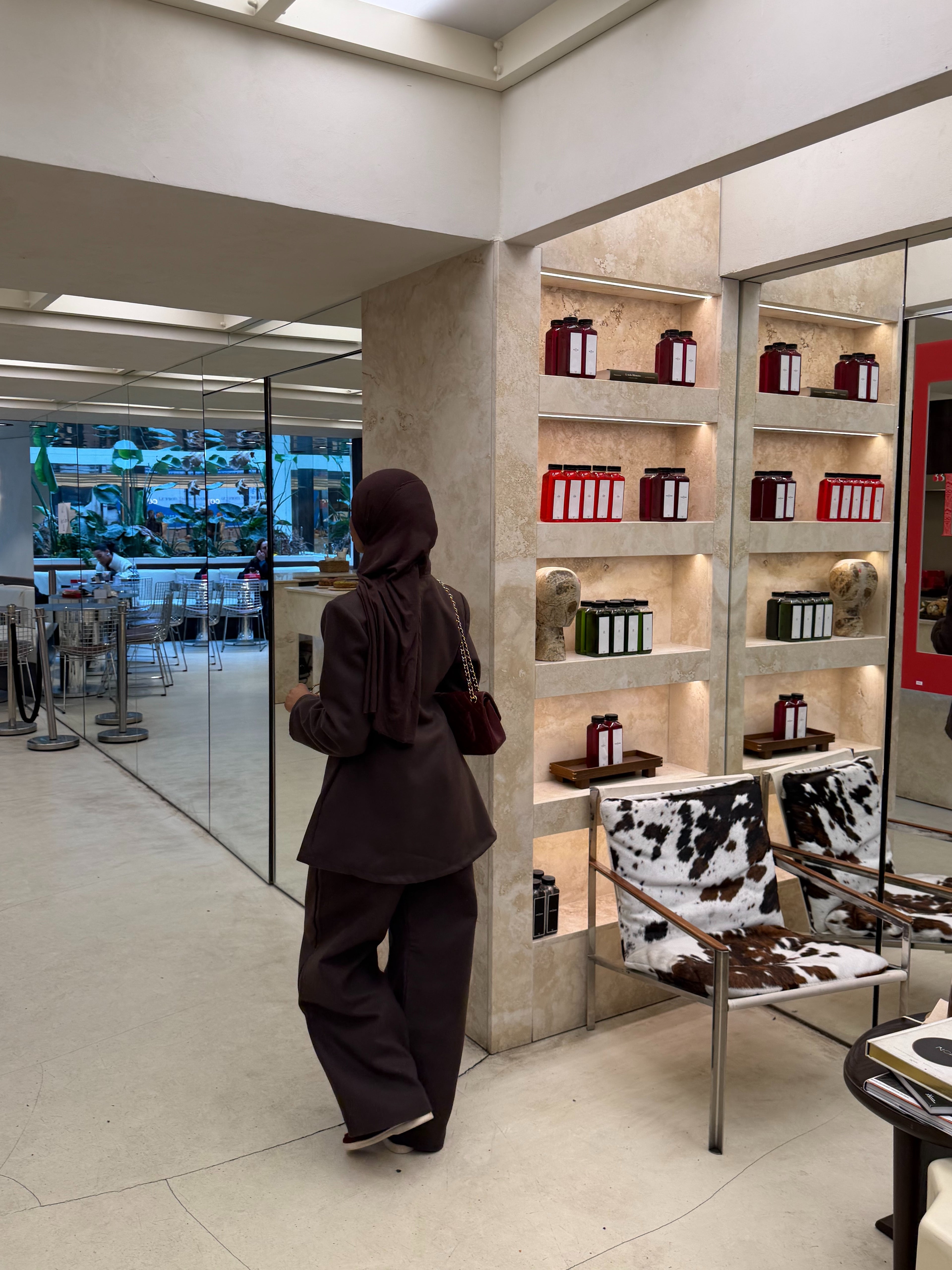 Ensemble Blazer Ornella Marron