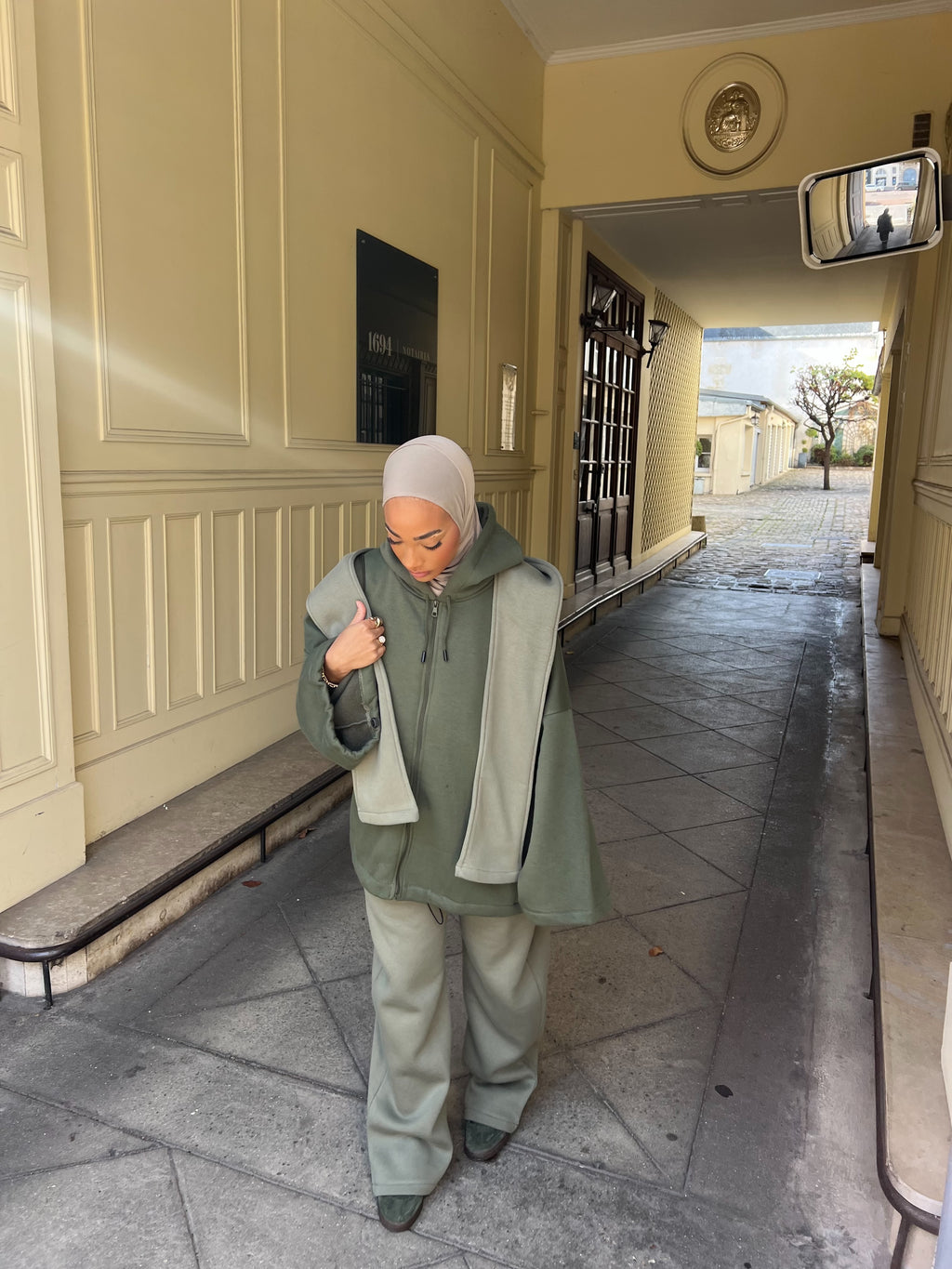 Veste Hidaya Kaki { EN STOCK }