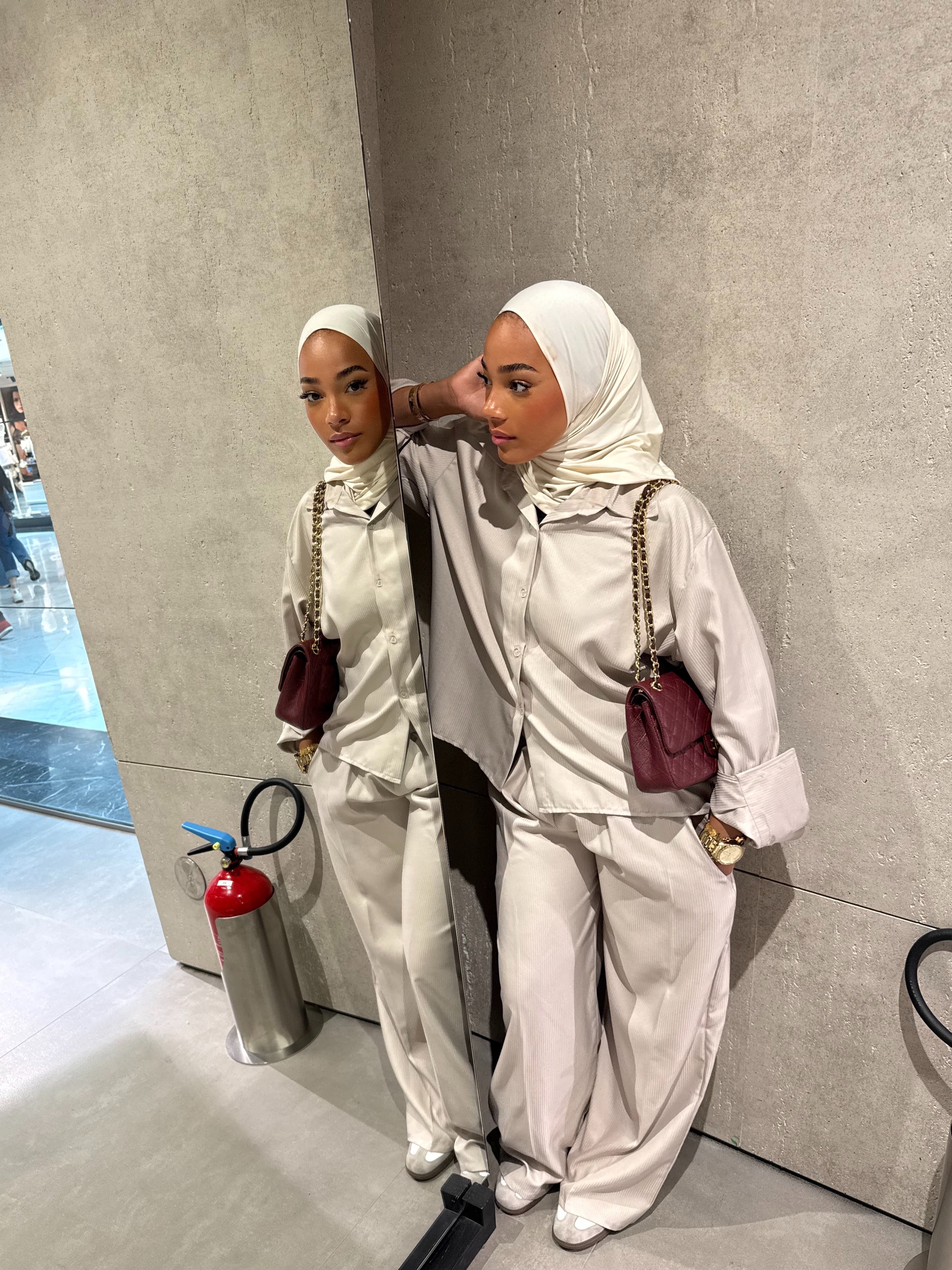 Ensemble Jade Beige ( pantalon )