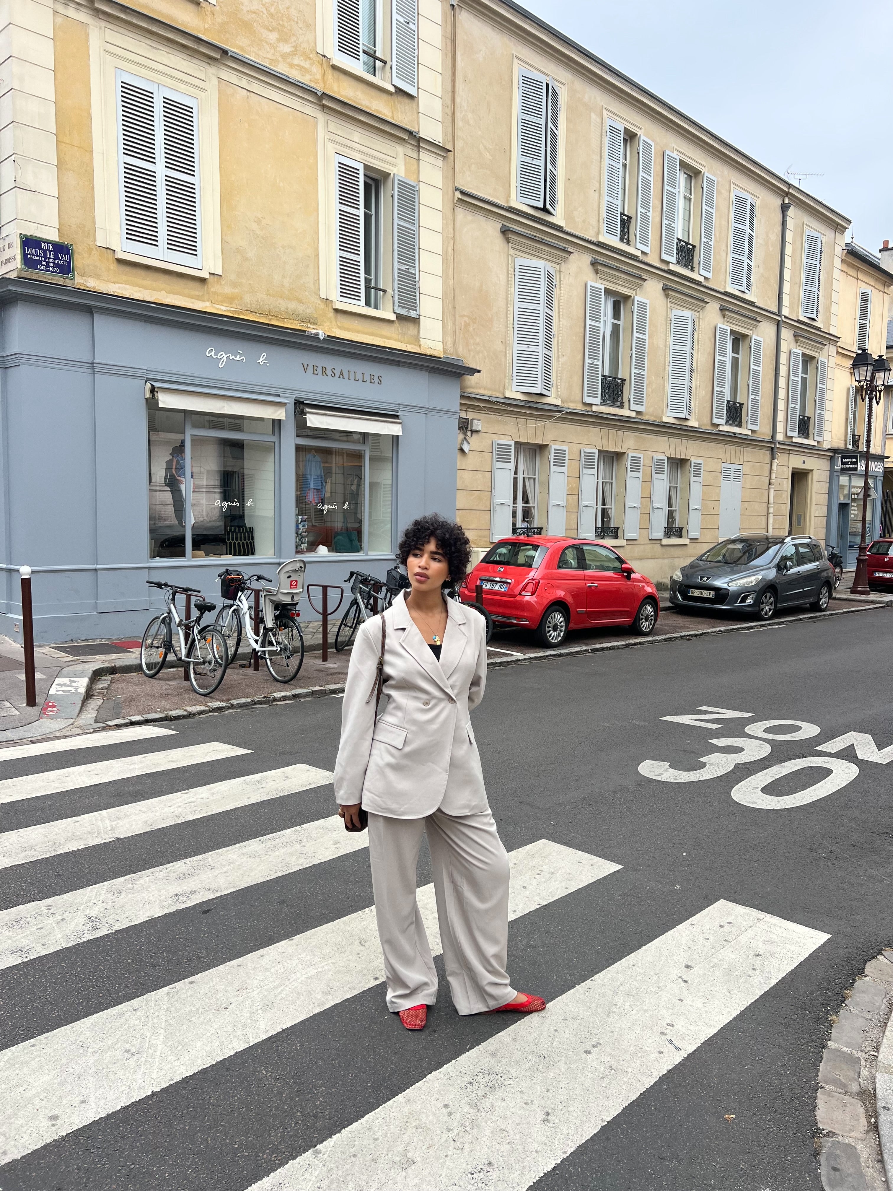 Blazer Doriane Gris/Taupe ( Taille standard )