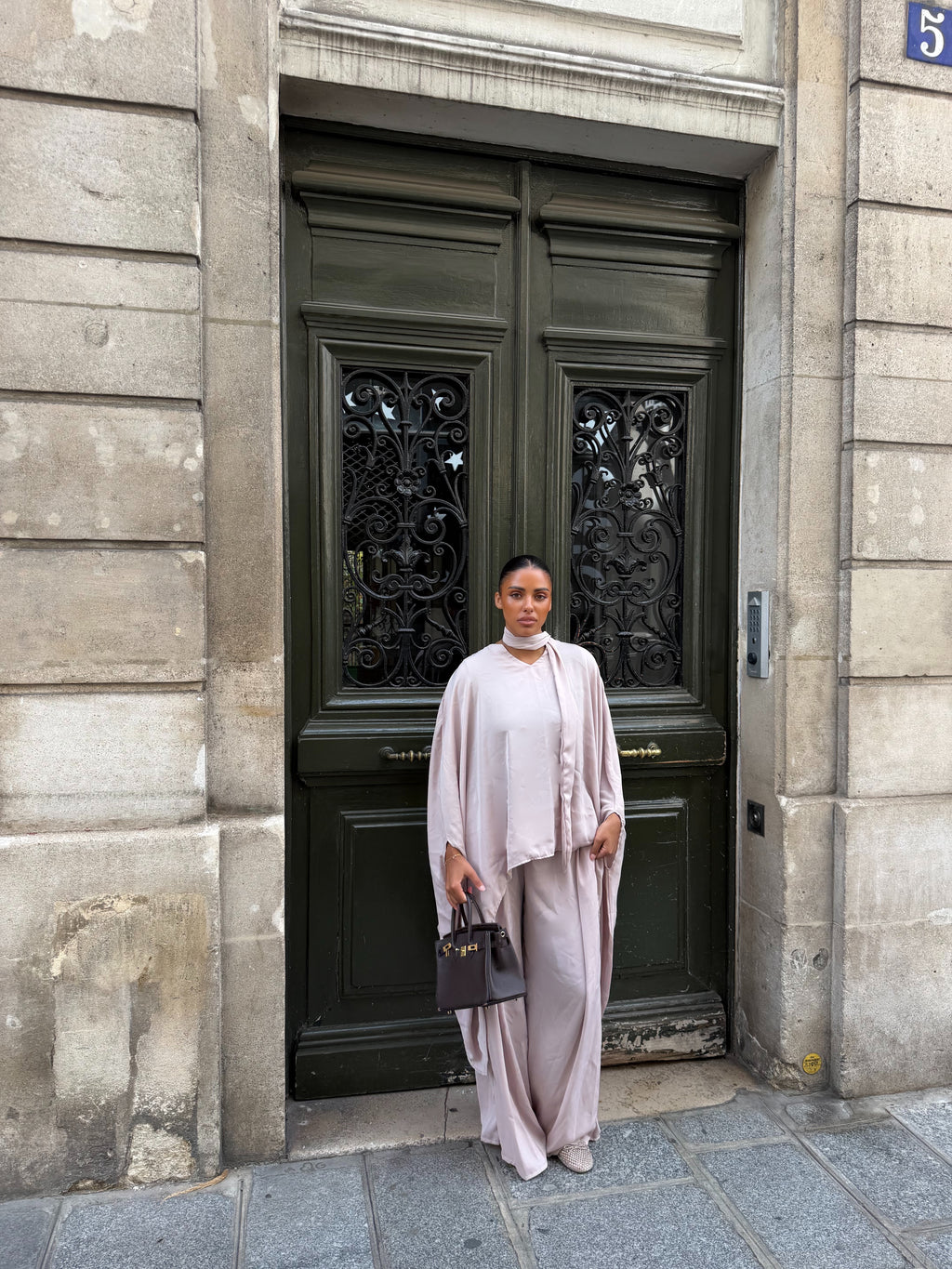 Ensemble Nawel Beige Rosé