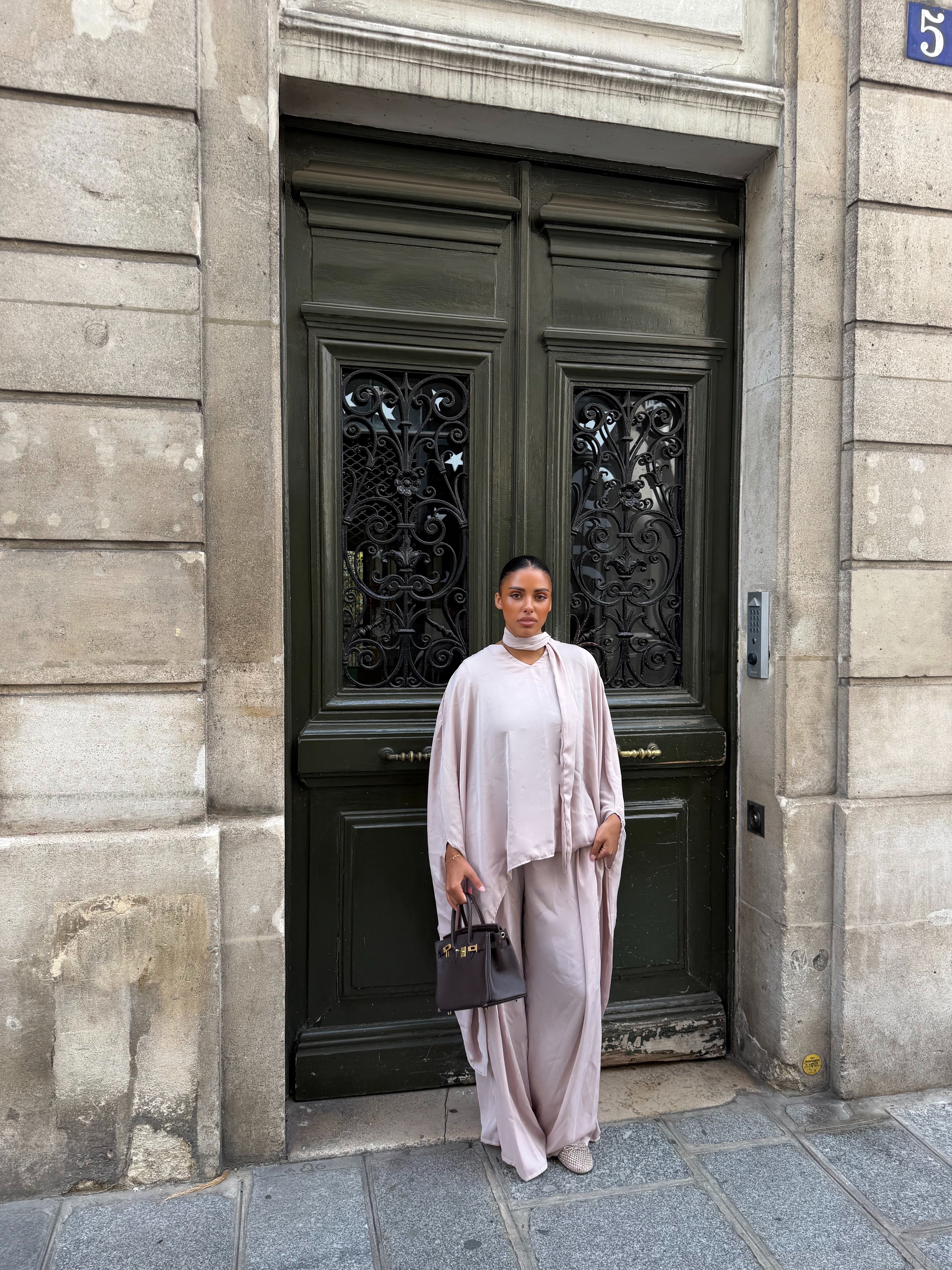 Ensemble Nawel Beige Rosé