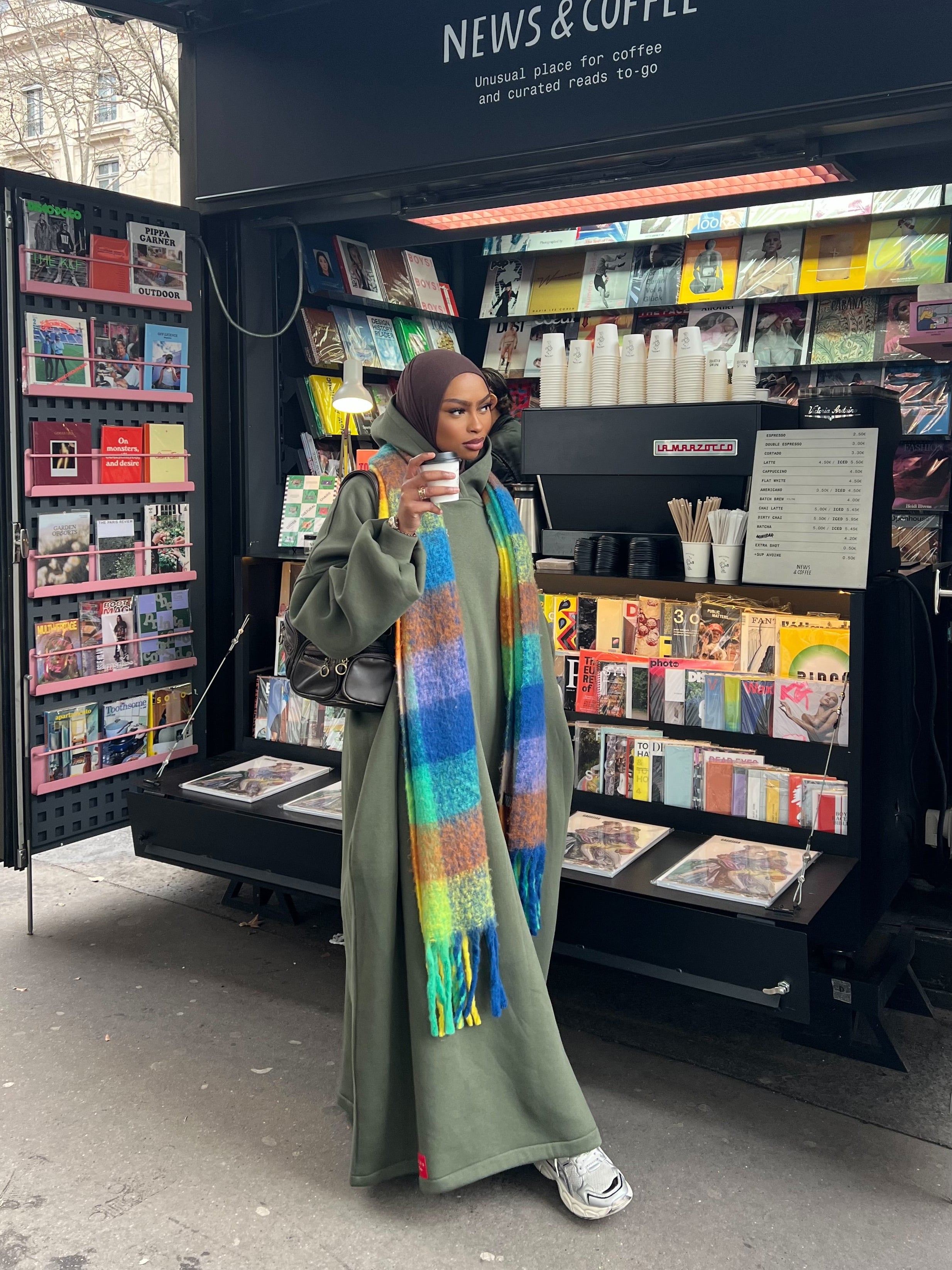 Robe sweat Layyin Kaki