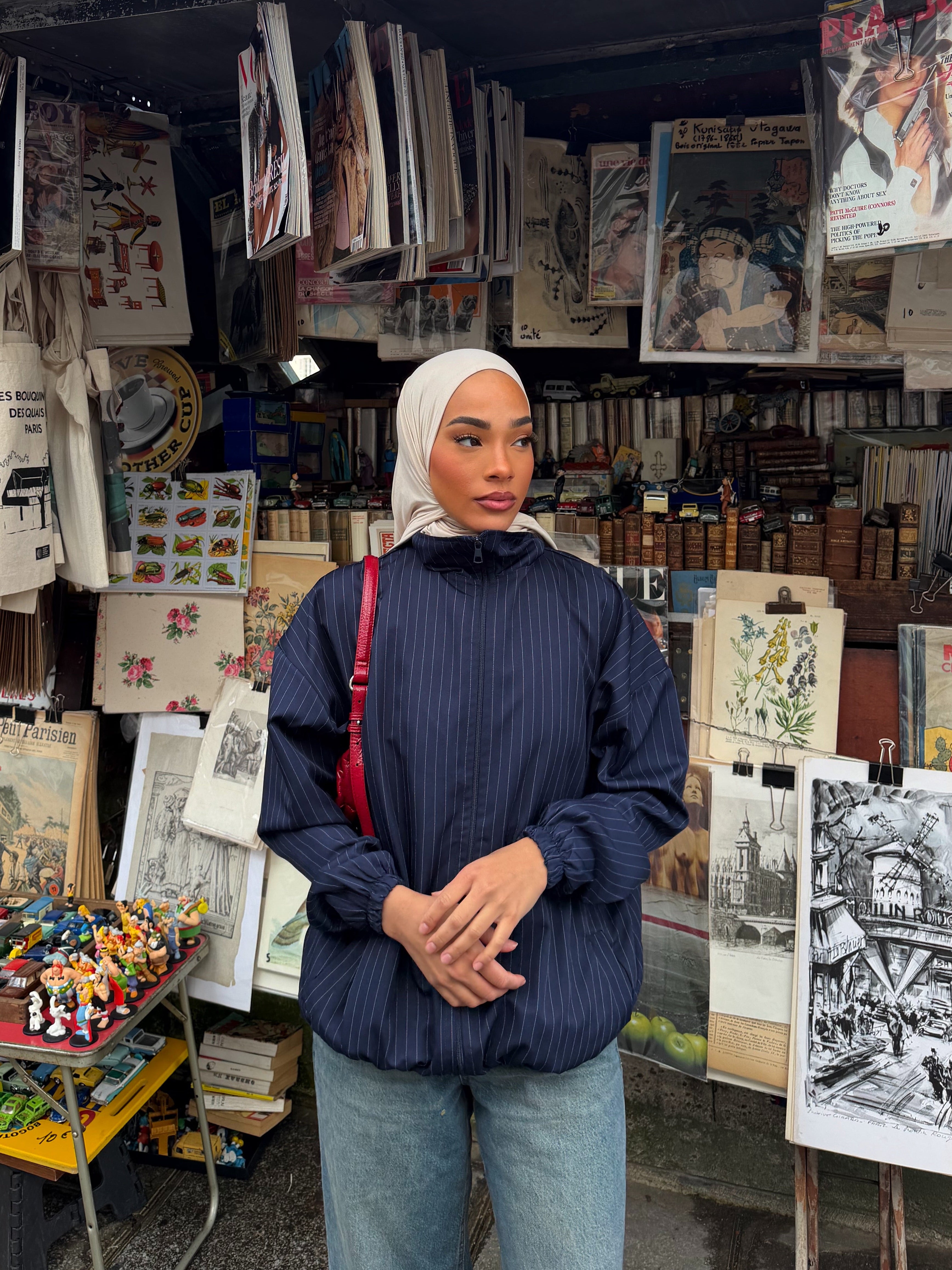 Veste Casual Bleu nuit