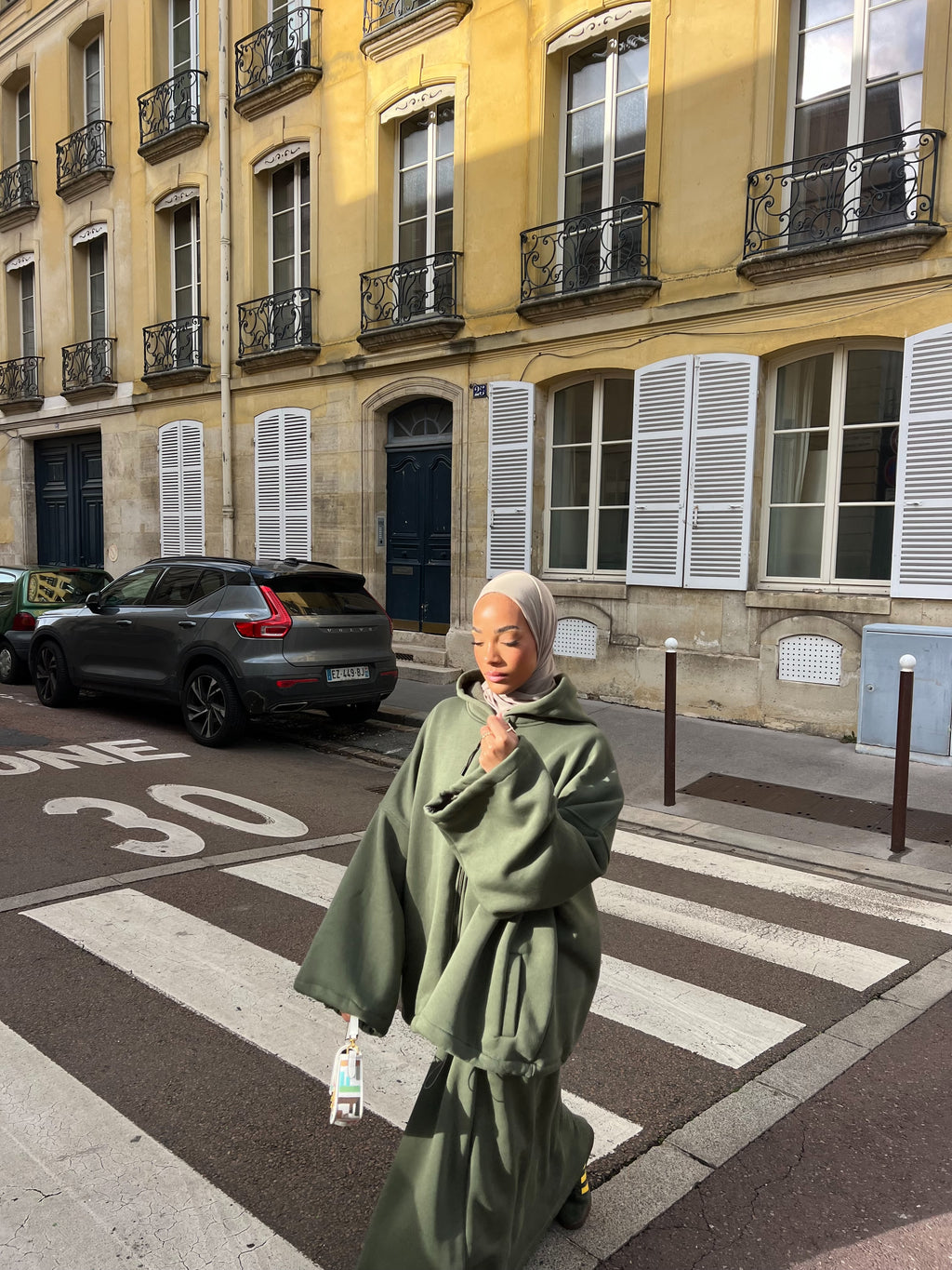 Veste Hidaya Kaki { EN STOCK }