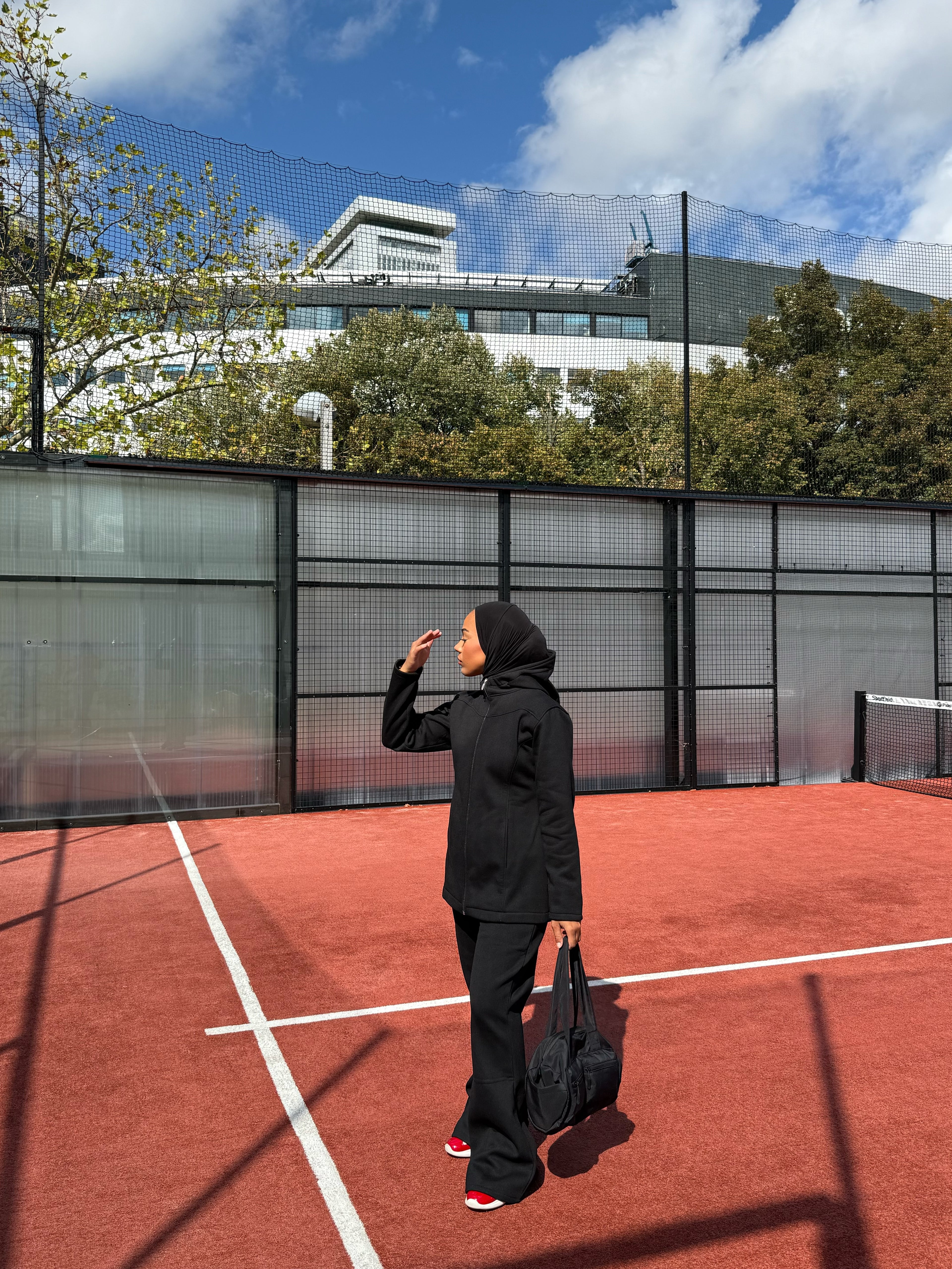 Ensemble jogging Noir Collection fit