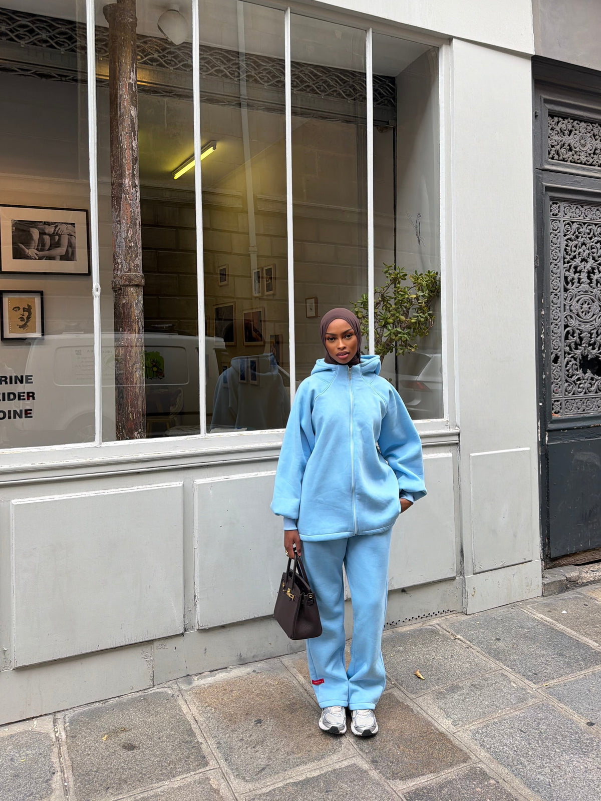 Ensemble Jogging Naya - Bleu Ciel (Précommande 7 jours ouvrés)
