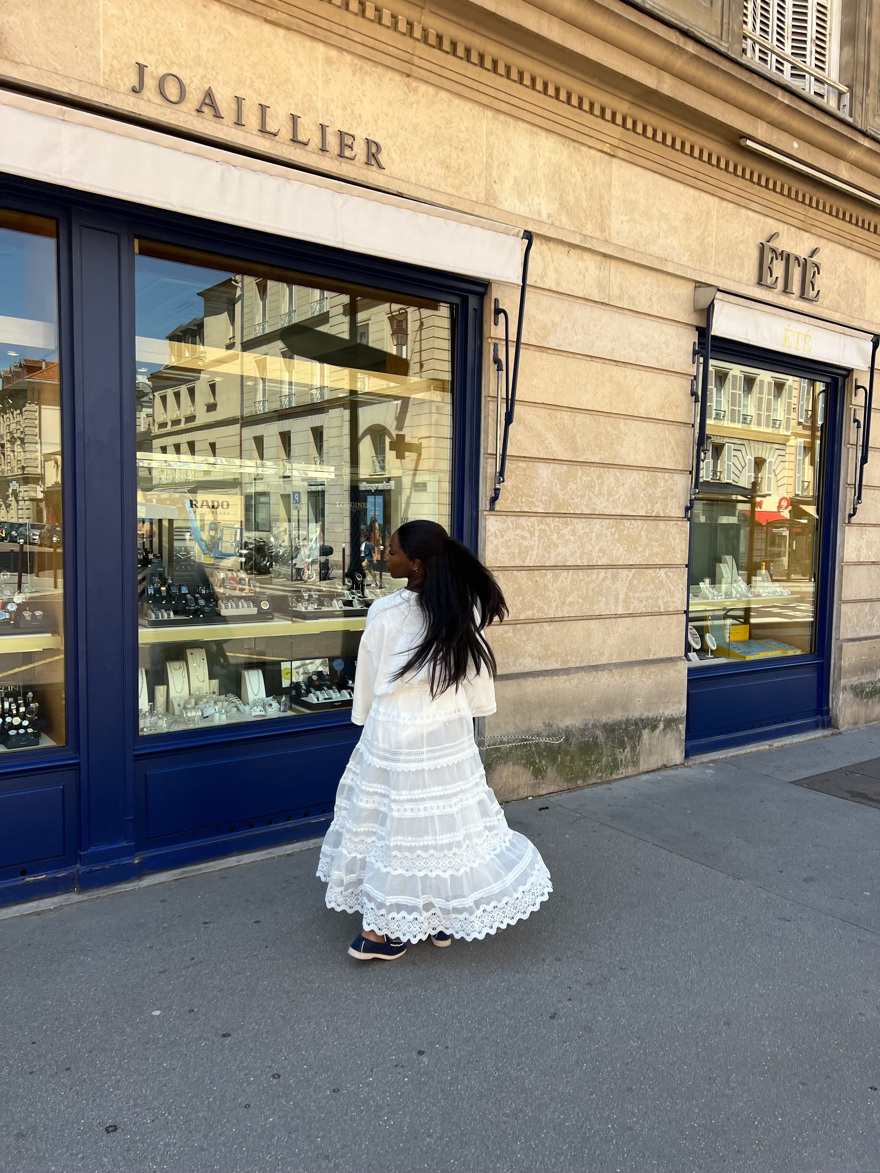 Jupe Anita Blanche ( Taille standard )