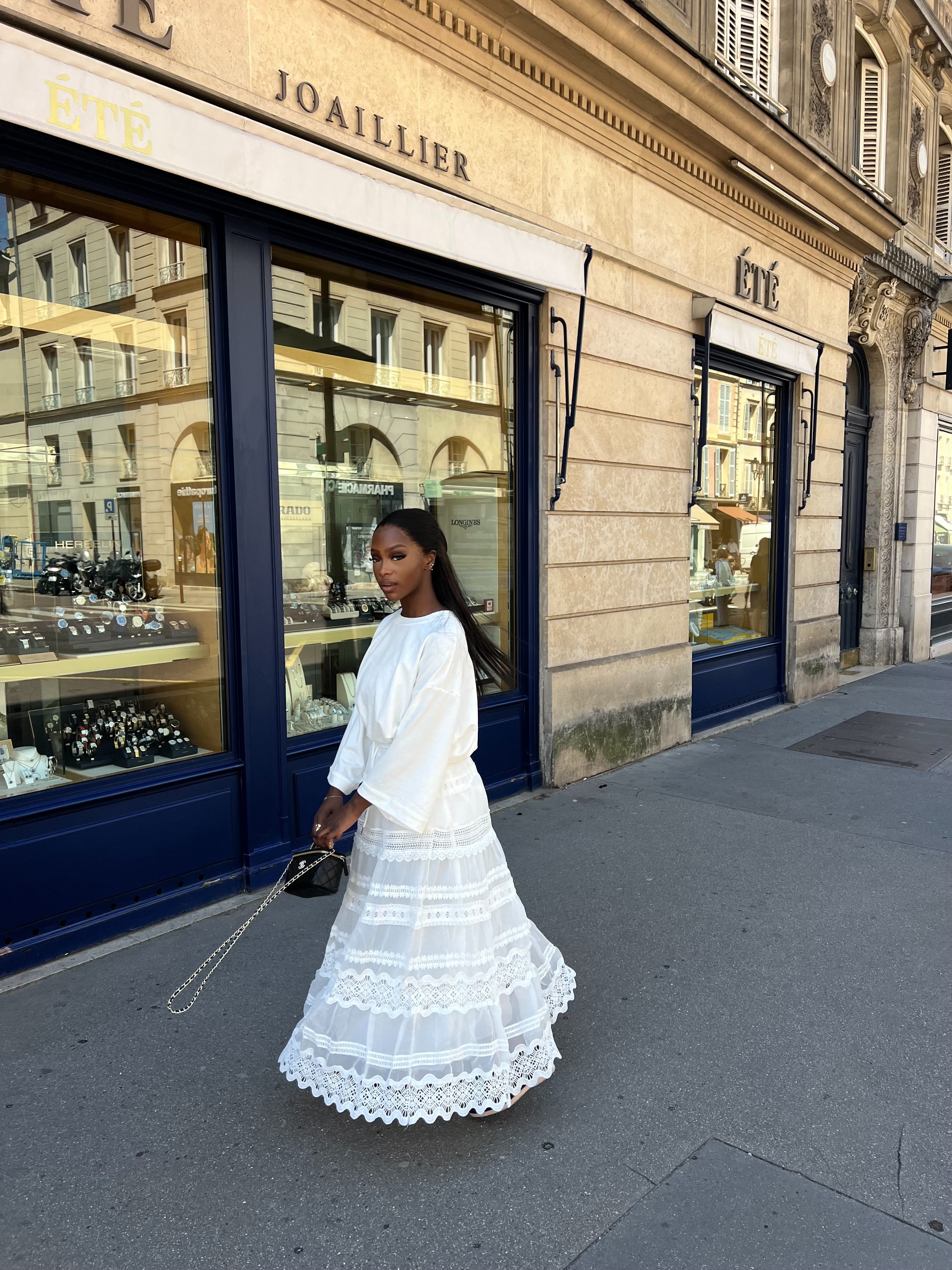 Jupe Anita Blanche ( Taille standard )