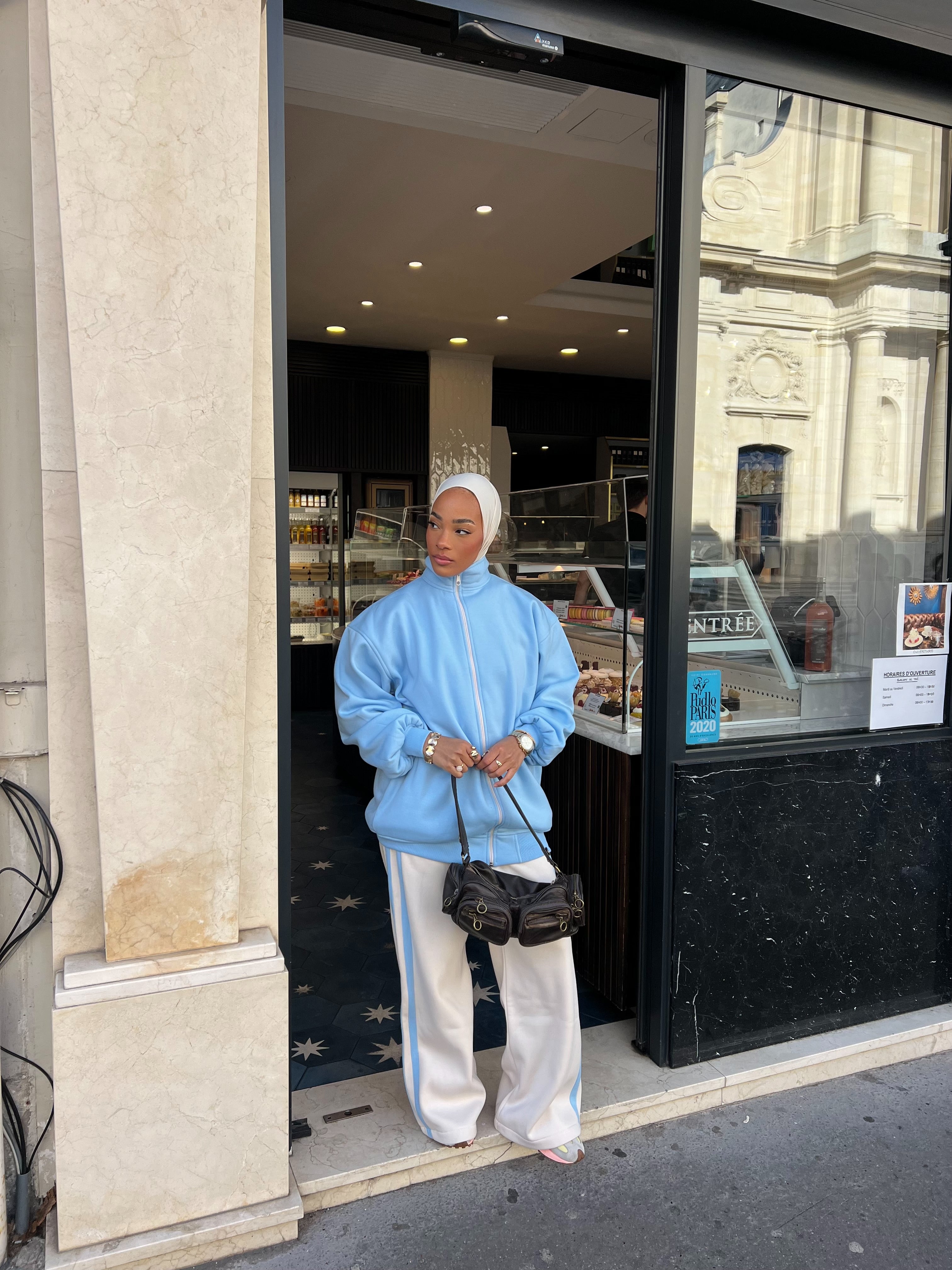 Ensemble matchy Bleu ciel