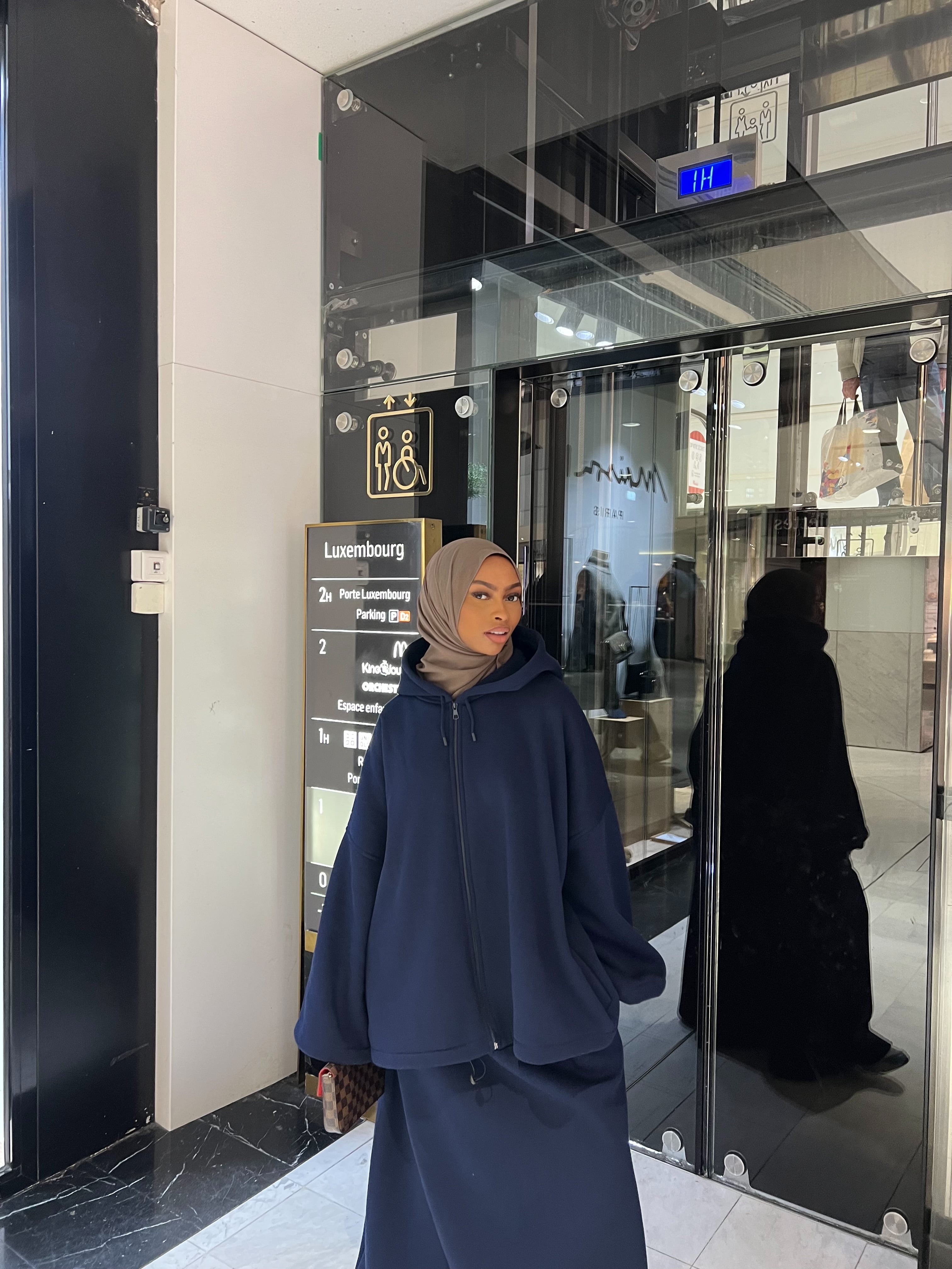 Ensemble Hidaya Bleu nuit ( Voir description )