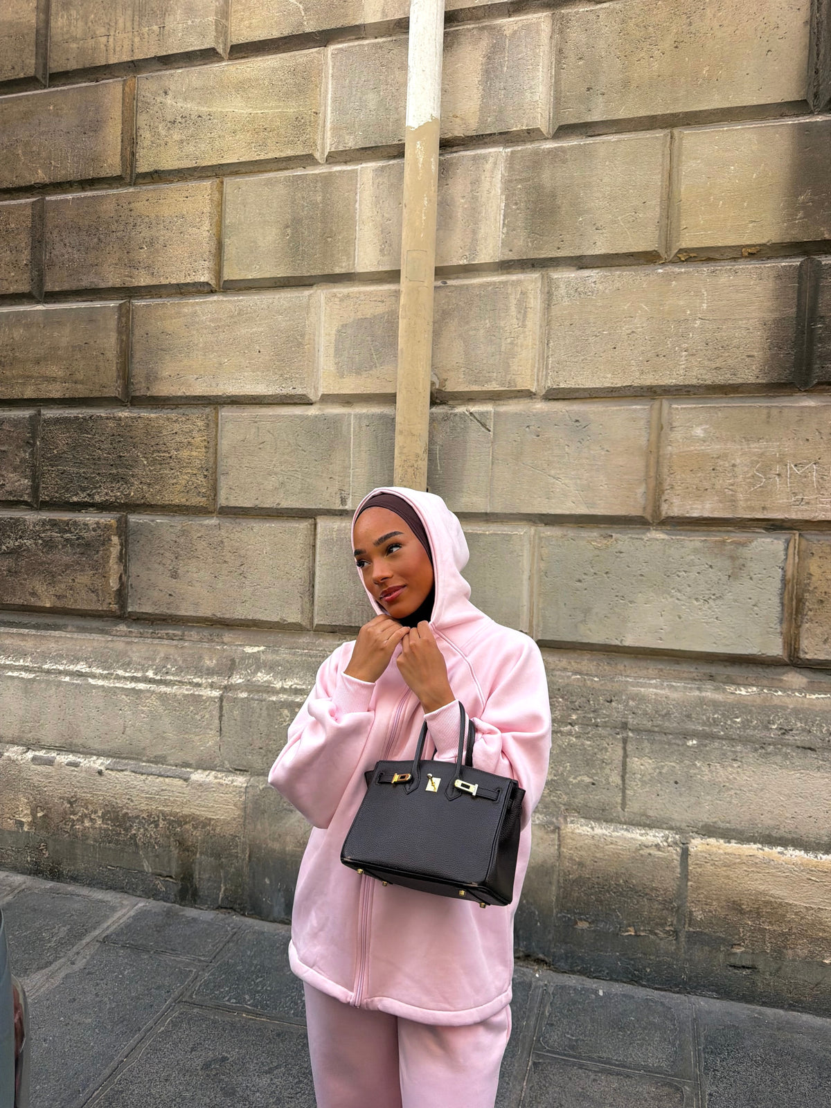 Ensemble Jogging Naya - Rose Poudré (Précommande 7 jours ouvrés)