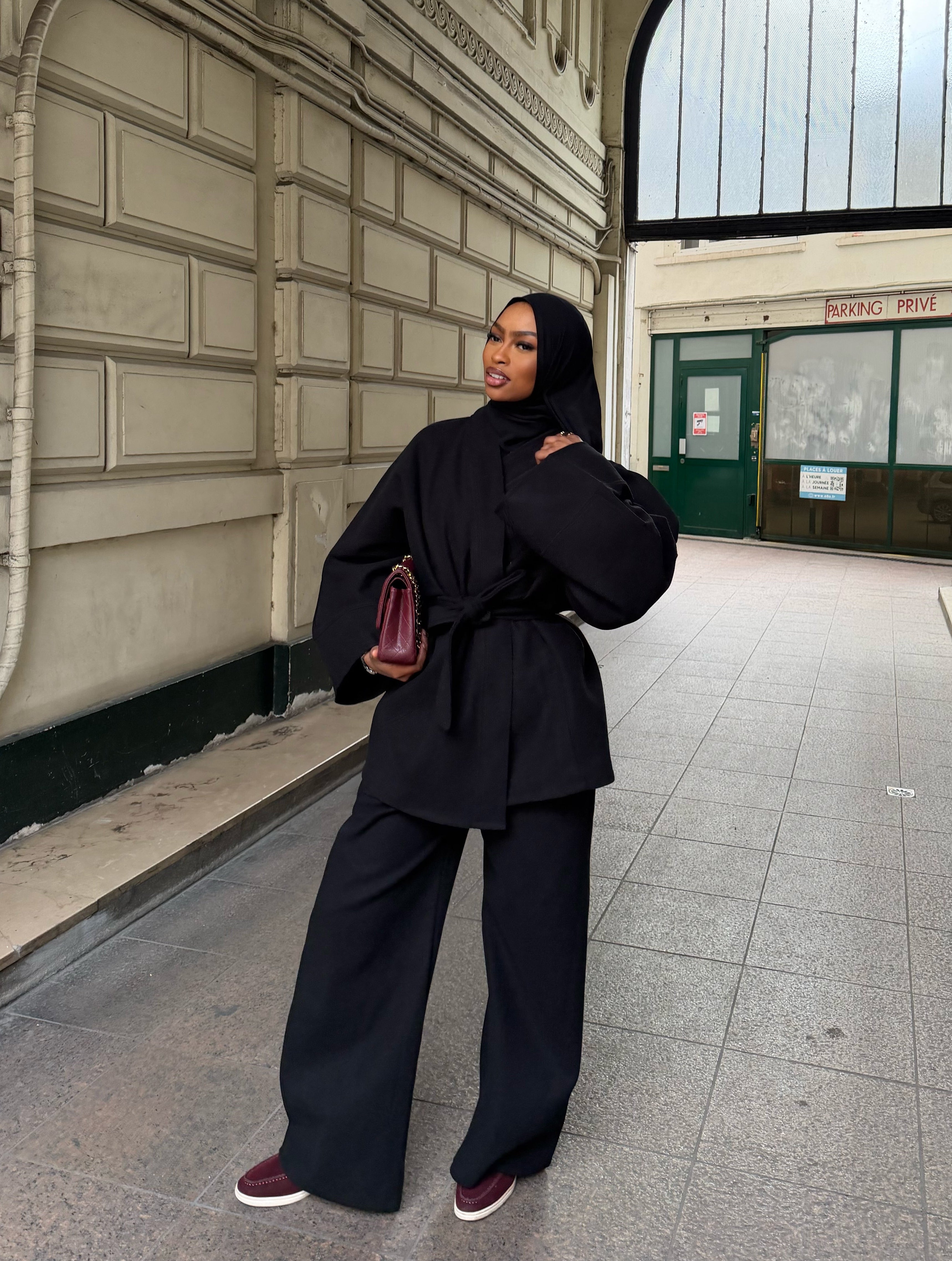 Ensemble kimono Nova 2 Noir