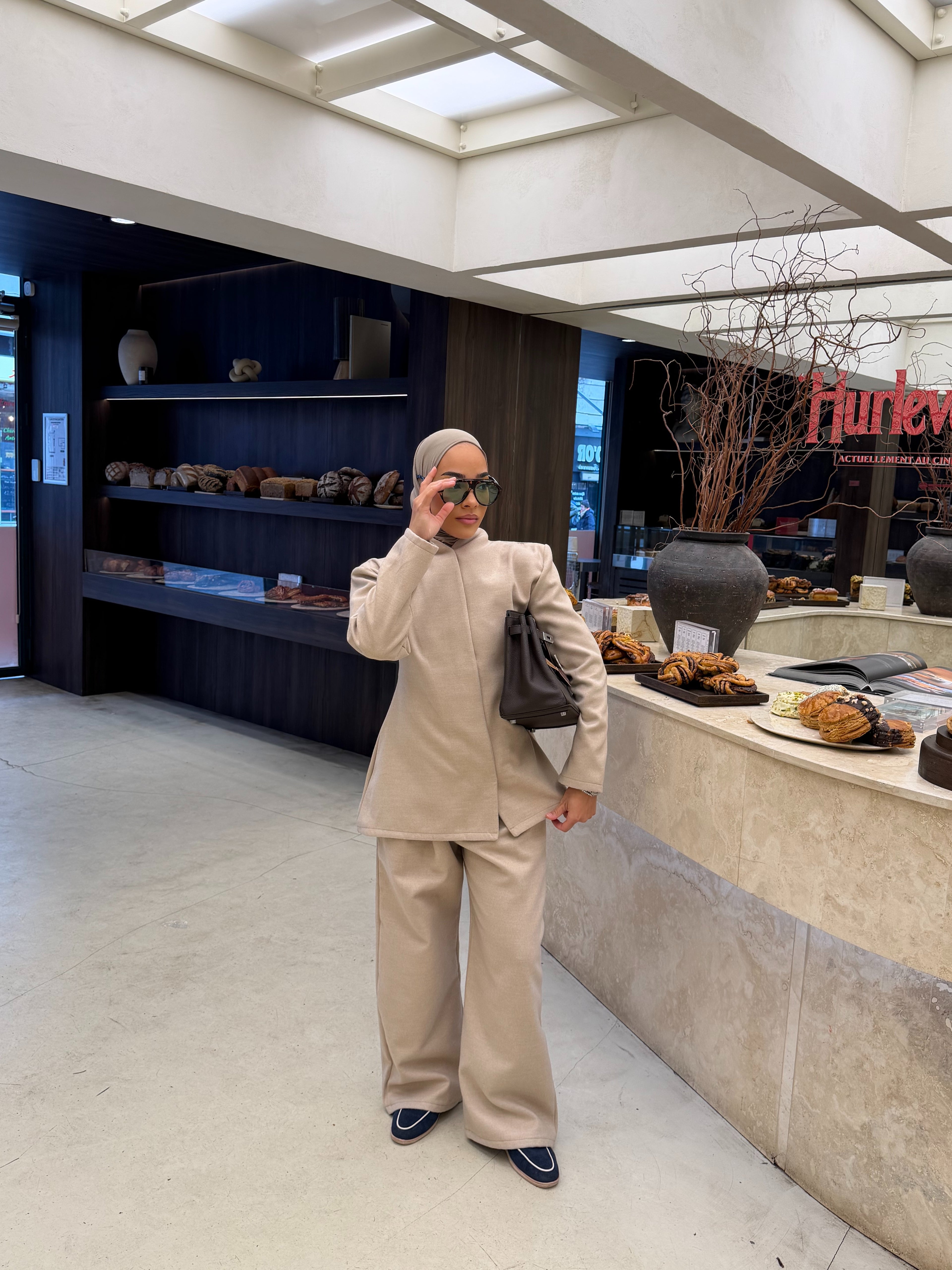 Ensemble Blazer Ornella Beige