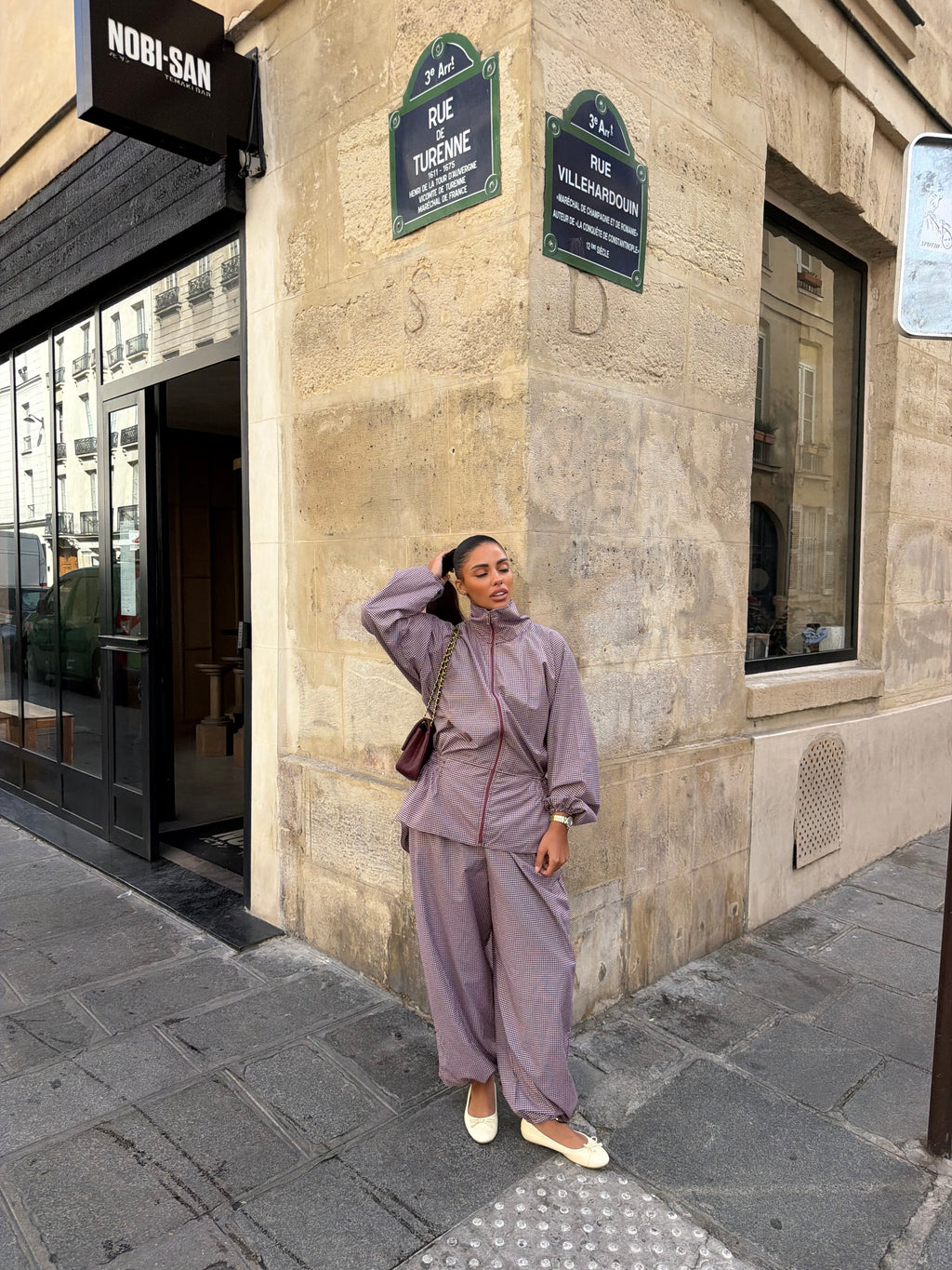 Ensemble Nadia - Bordeau-Blanc (Pied-de-Poule)