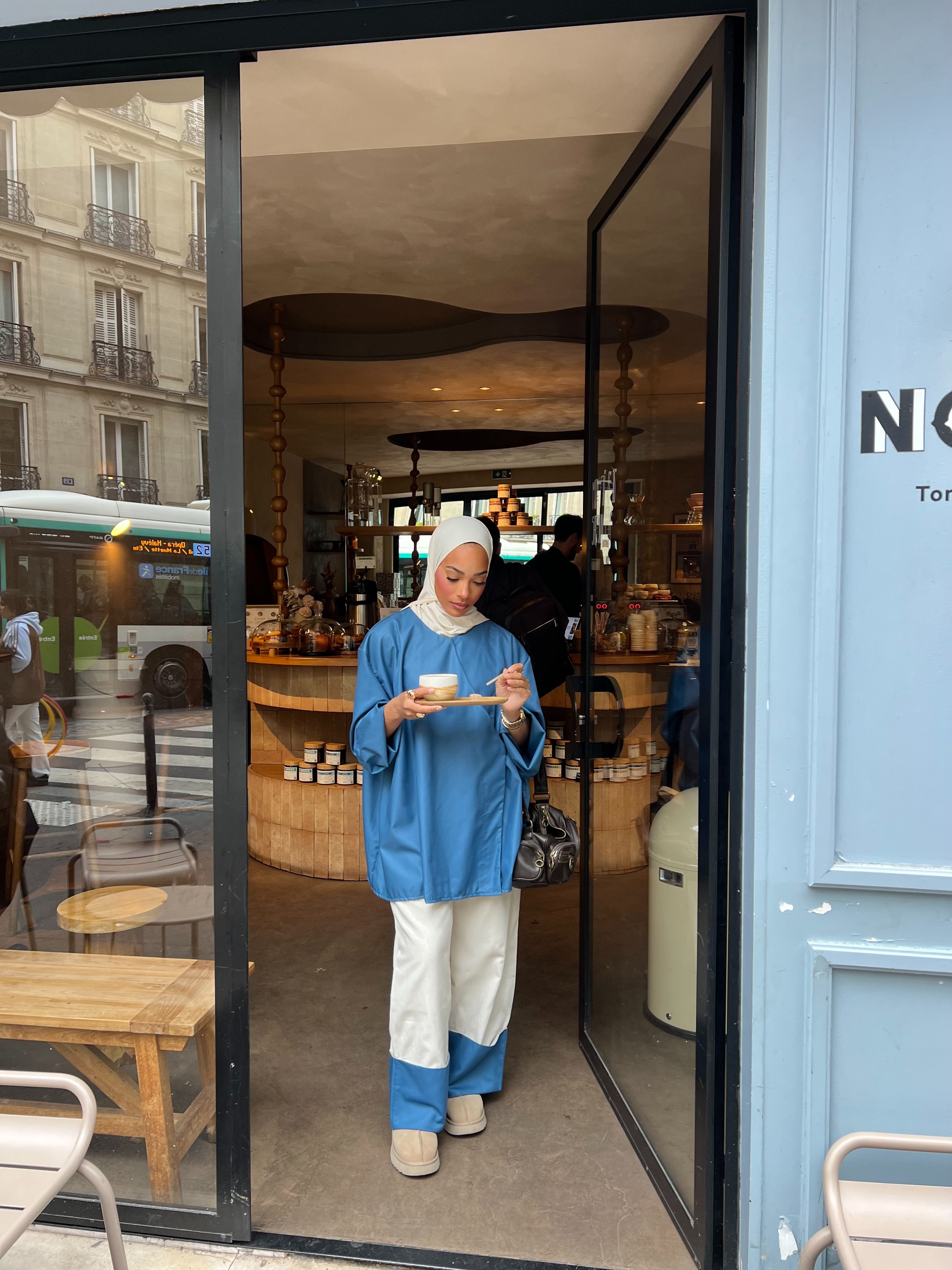 Ensemble Rosalie Bleu Indigo