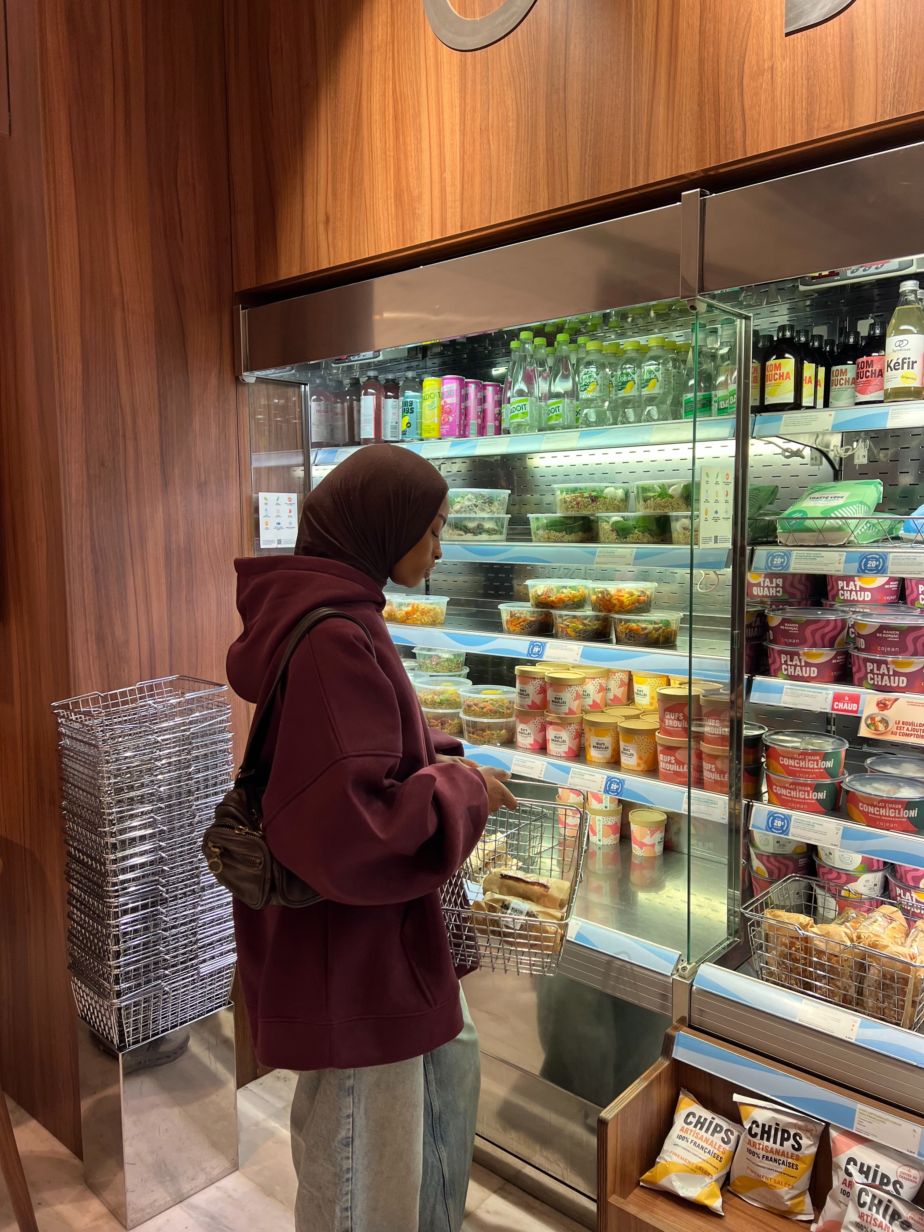 Hoodie oversize Heavy Prune