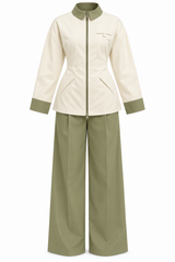 Ensemble Rania - Beige-Kaki