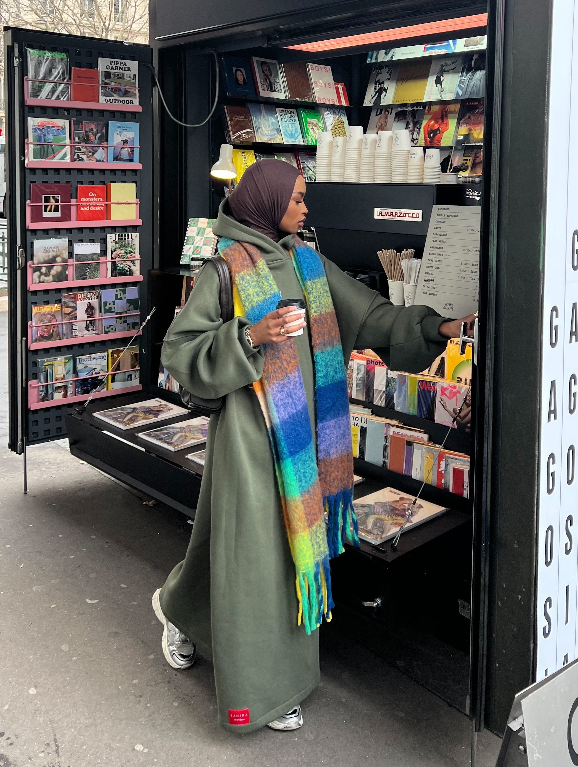 Robe sweat Layyin Kaki